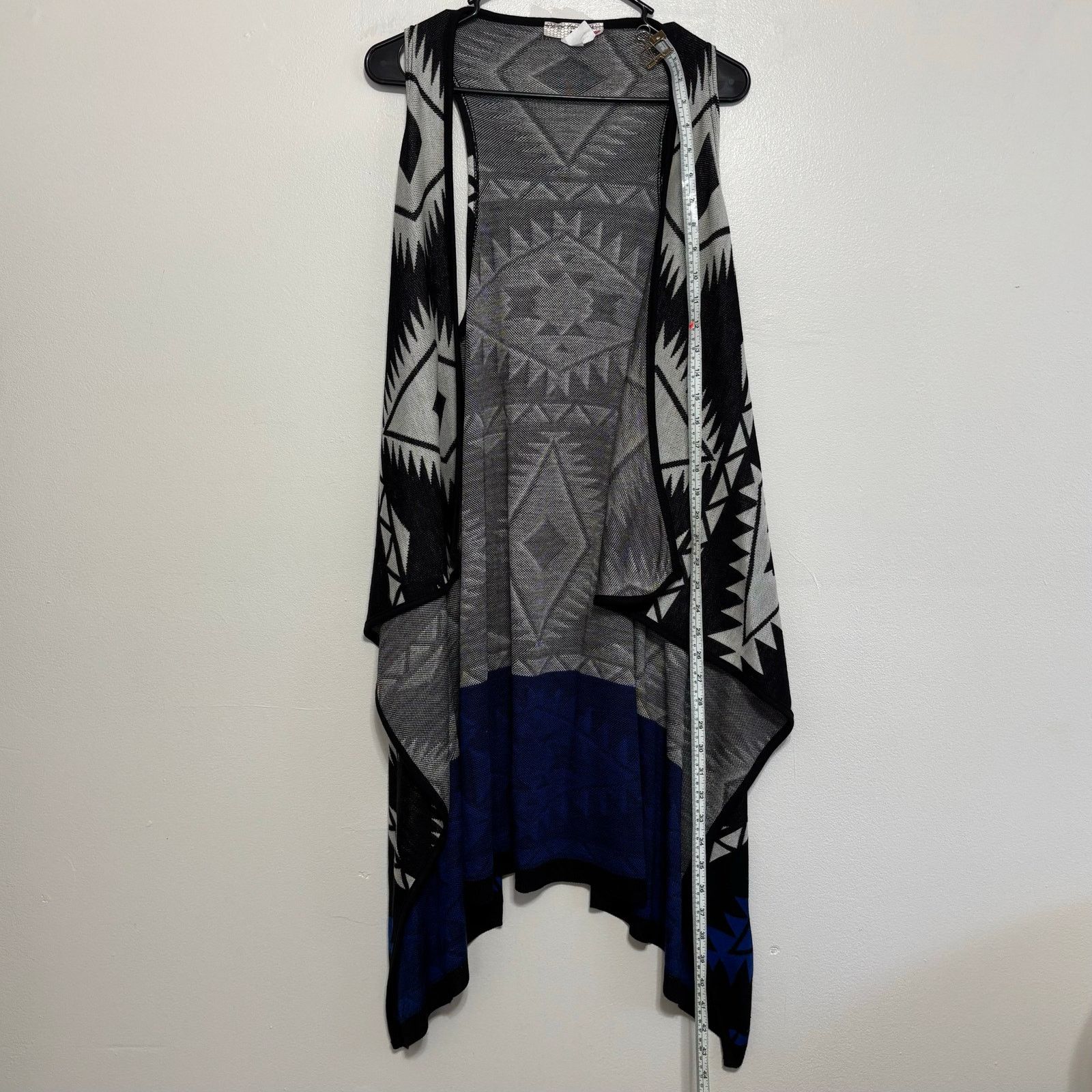 Other I'm in love with DEREK Vest Size L / XL Black Blue Gray Size L / US 10 / IT 46 - 3 Thumbnail