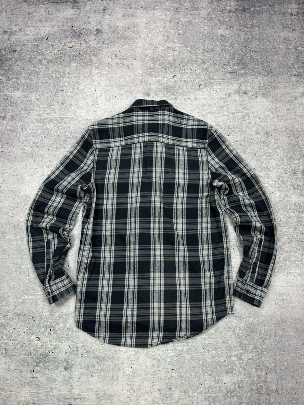 Flannel Vintage Y2K Plaid Flannel Checkered Shirt Travis Scott Style Size US S / EU 44-46 / 1 - 15 Thumbnail