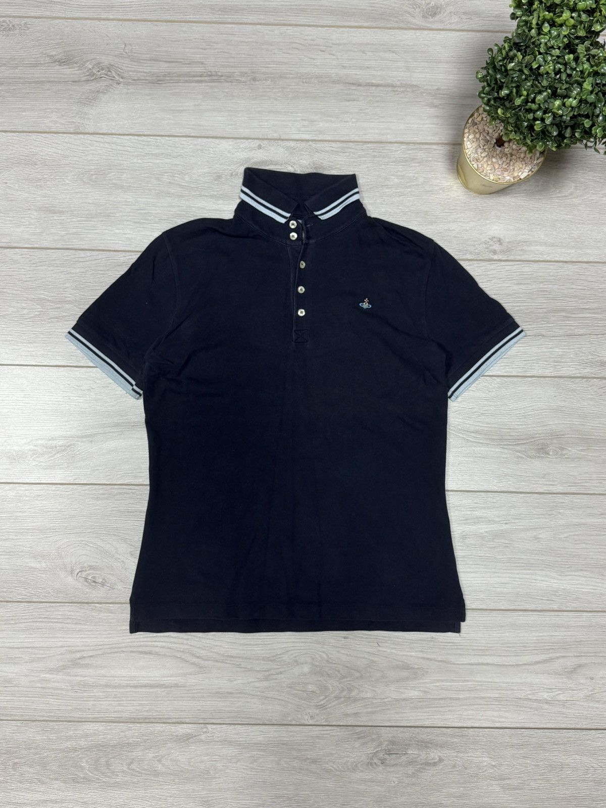 Vivienne Westwood Vivienne Westwood vintage small orb polo shirt Size US XXL / EU 58 / 5 - 3 Thumbnail