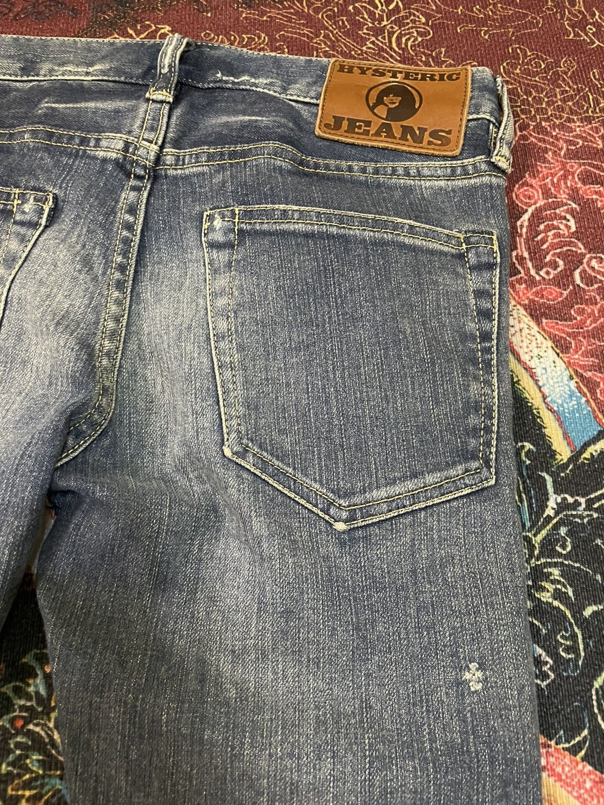 Hysteric Glamour Vintage Hysteric Glamour Punk Skinny Jeans Size 28" / US 6 / IT 42 - 20 Thumbnail