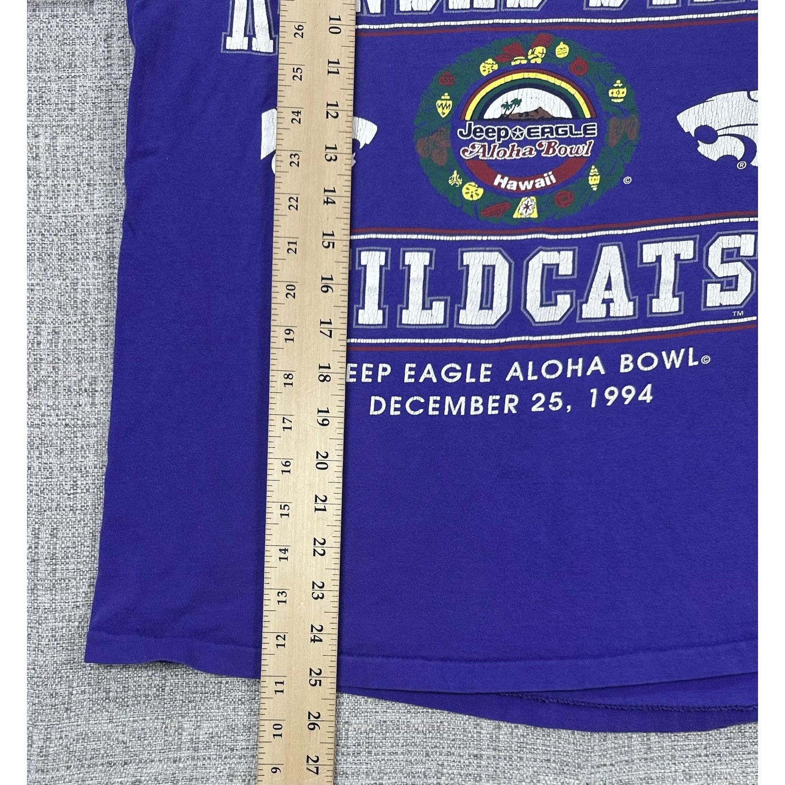 Other Kansas State Wildcats Shirt Sz M Aloha Bowl 1994 Made USA 90 Size US M / EU 48-50 / 2 - 2 Thumbnail