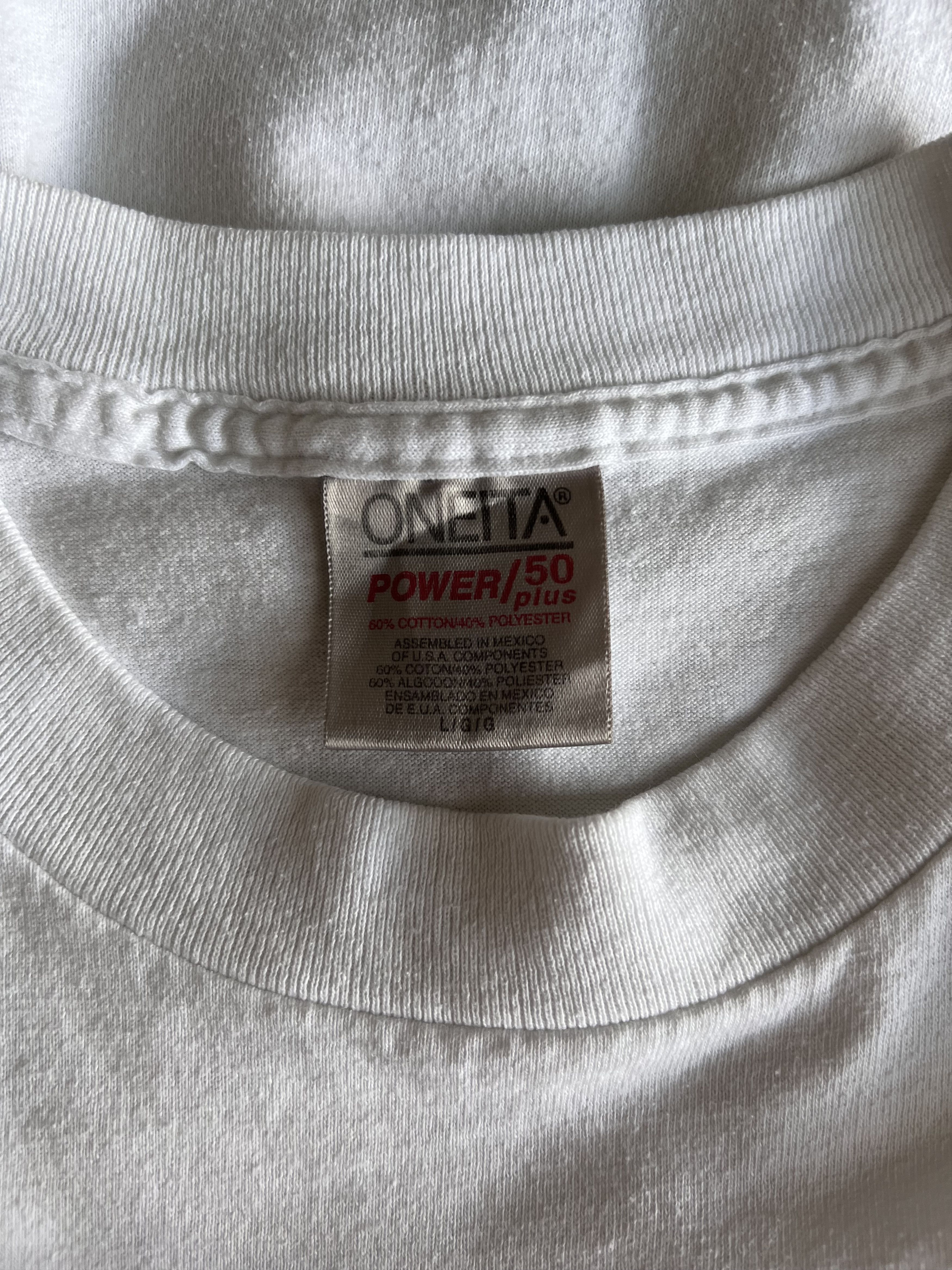Vintage Vintage 90s Texas Chili Peppers Tee in White Size US L / EU 52-54 / 3 - 6 Thumbnail