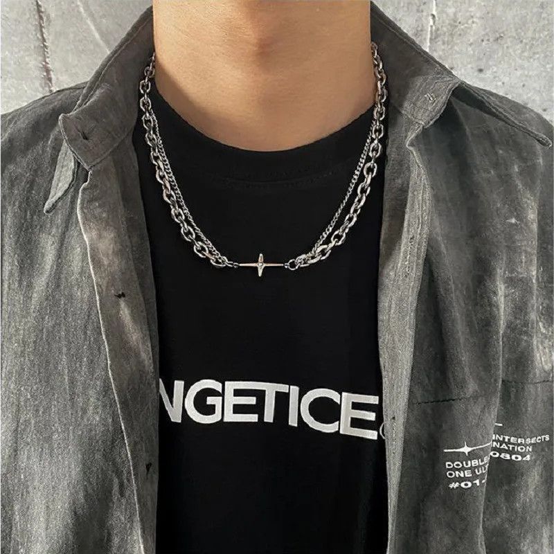 Other Stainless Steel Chain Necklace Size ONE SIZE - 5 Thumbnail