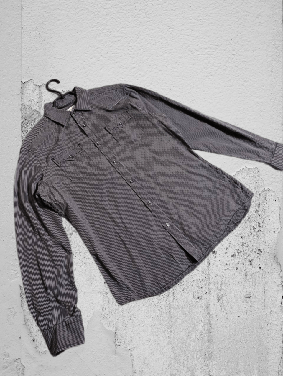 Diesel × Vintage Y2K Diesel D Japan Archival Punk Work Long Sleeve Shirt Size US XL / EU 56 / 4 - 1 Thumbnail
