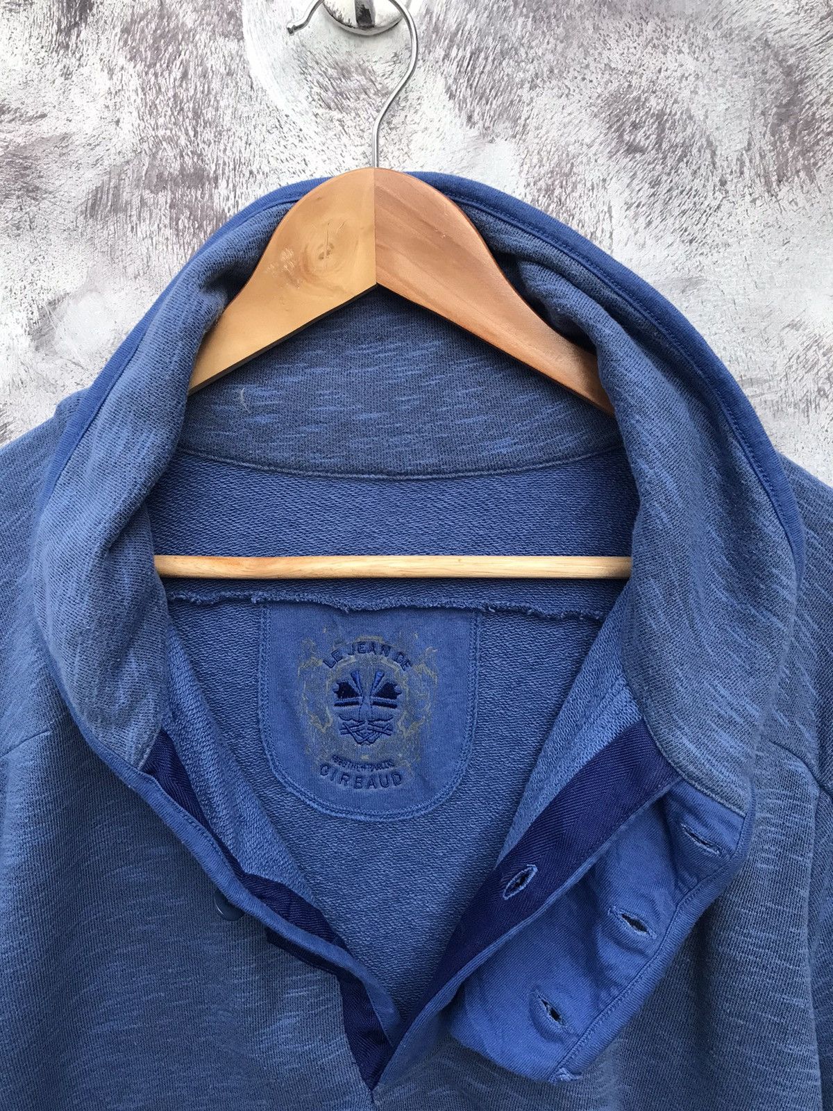 Marithe + Francois Girbaud Marithé + François Girbaud half button sweatshirt Size US L / EU 52-54 / 3 - 4 Thumbnail