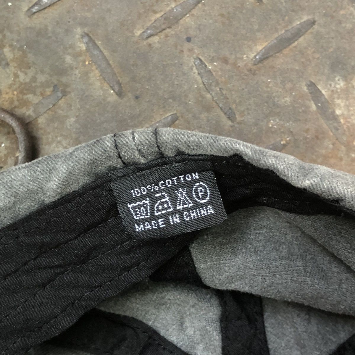 If Six Was Nine Vintage Guan Ripped Distressed Greywashed Hat Japanese Brand Size ONE SIZE - 9 Thumbnail