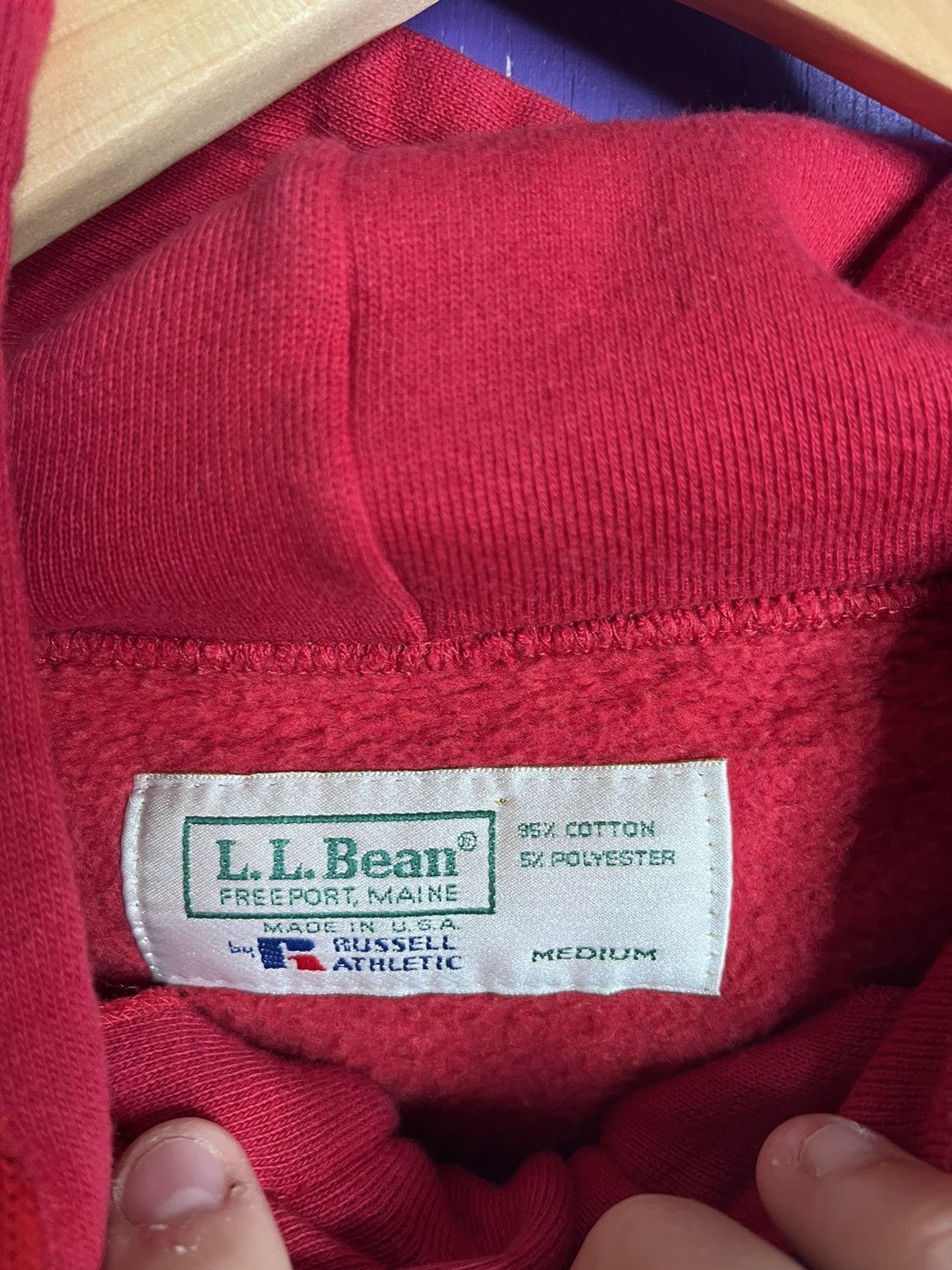 L.L. Bean × Russell Athletic × Vintage Vintage 90s Russell