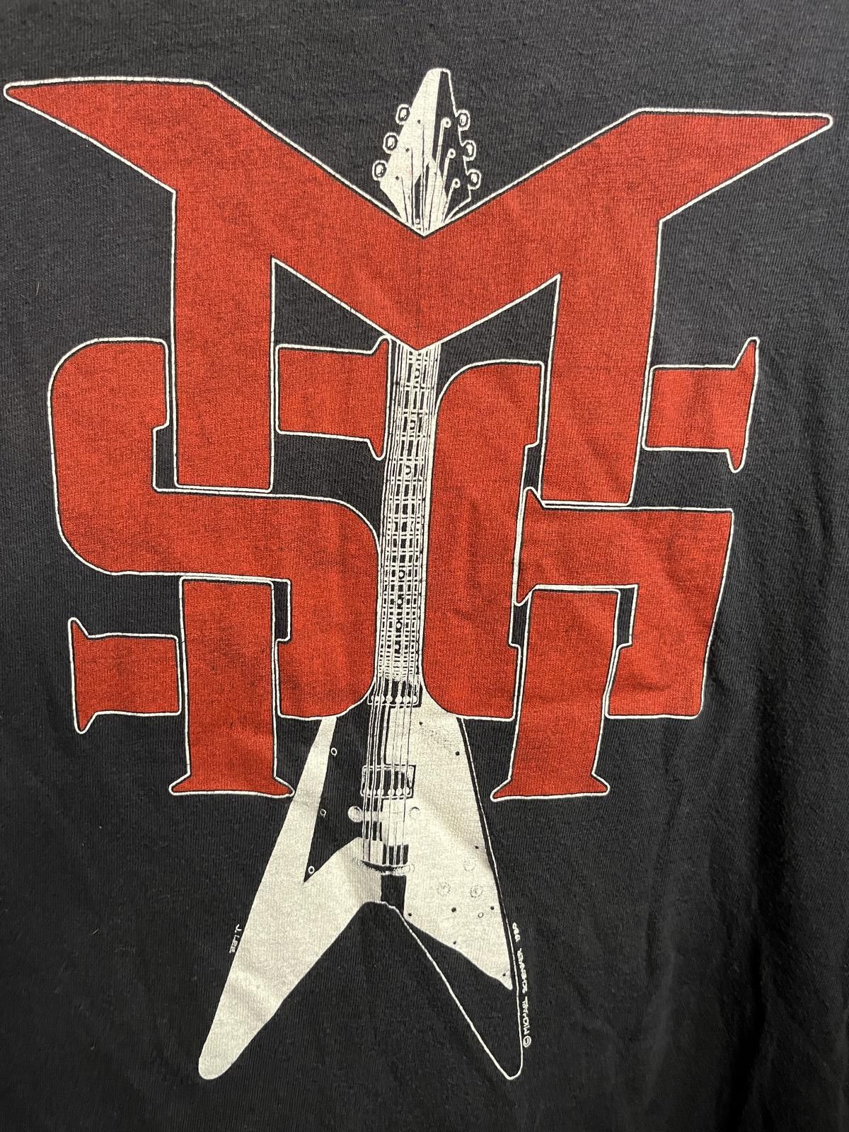 Designer Vintage MSG World Tour 1984 Tee - Built to Destroy T-shirt Size US L / EU 52-54 / 3 - 4 Thumbnail