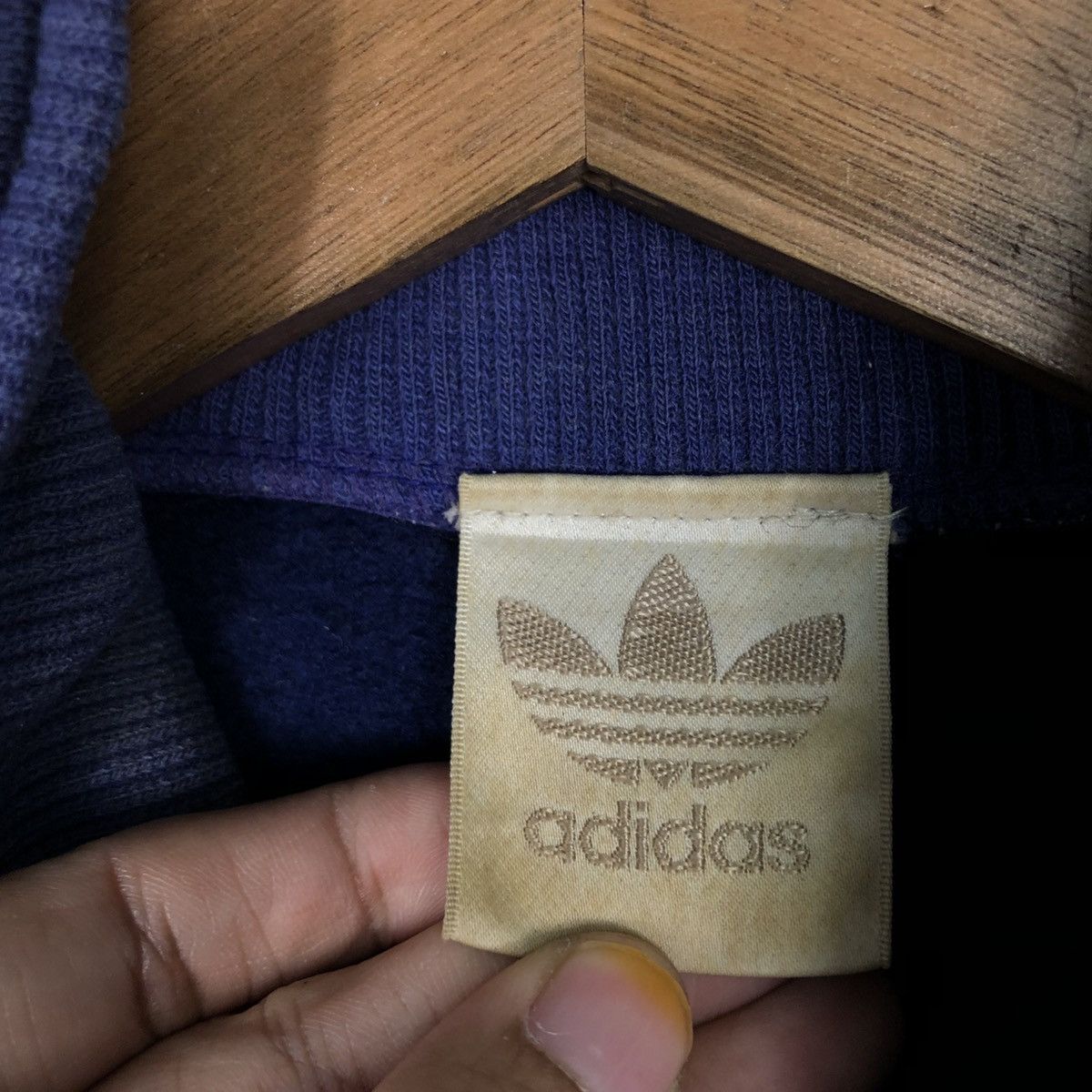 Adidas 📌Vintage Adidas Sweatshirt Half Button Anorak Big Logo Size US L / EU 52-54 / 3 - 17 Thumbnail
