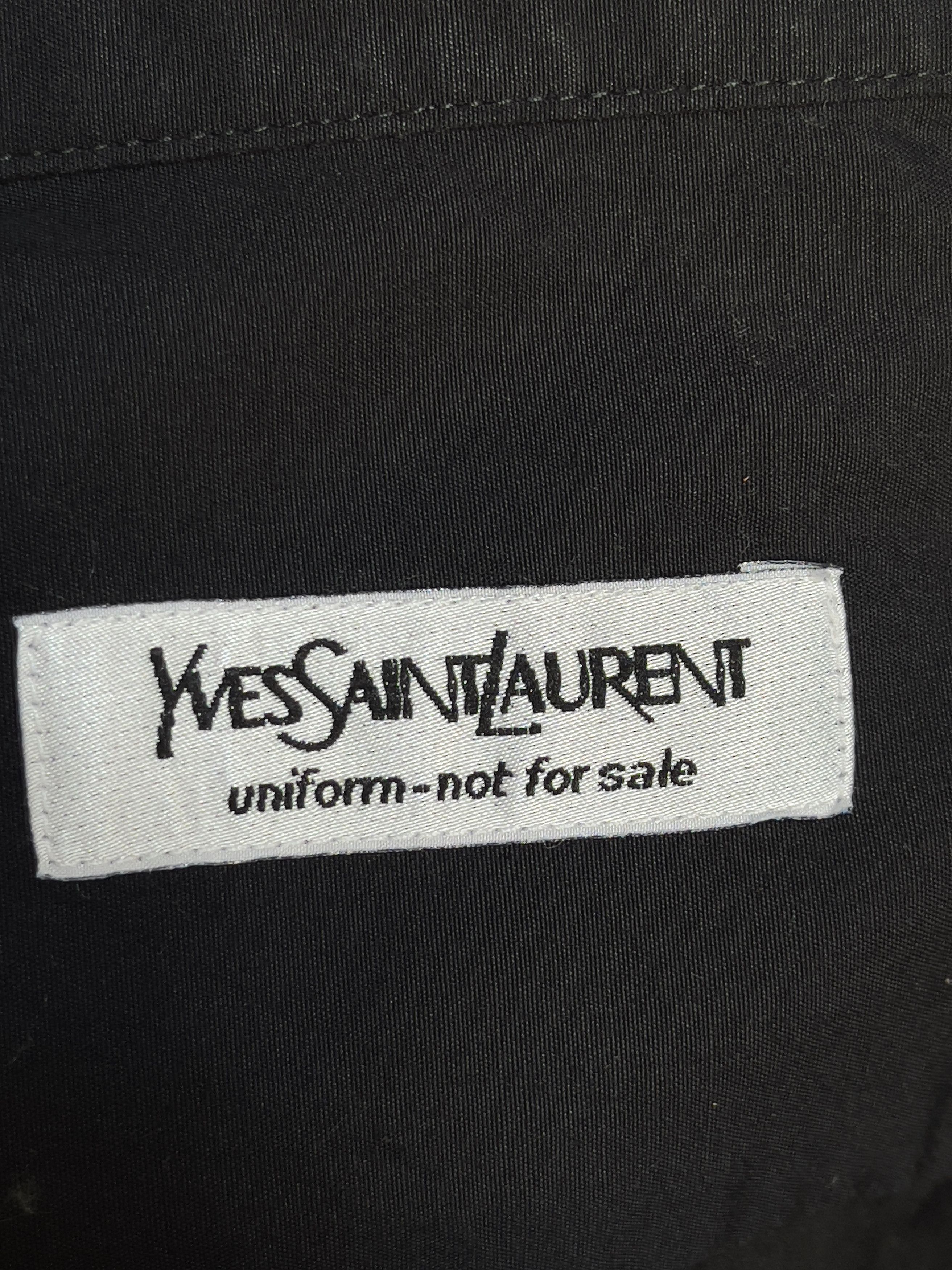 Yves Saint Laurent 🔥 YSL Yves Saint Laurent shirt uniform not for sale Size US L / EU 52-54 / 3 - 6 Thumbnail