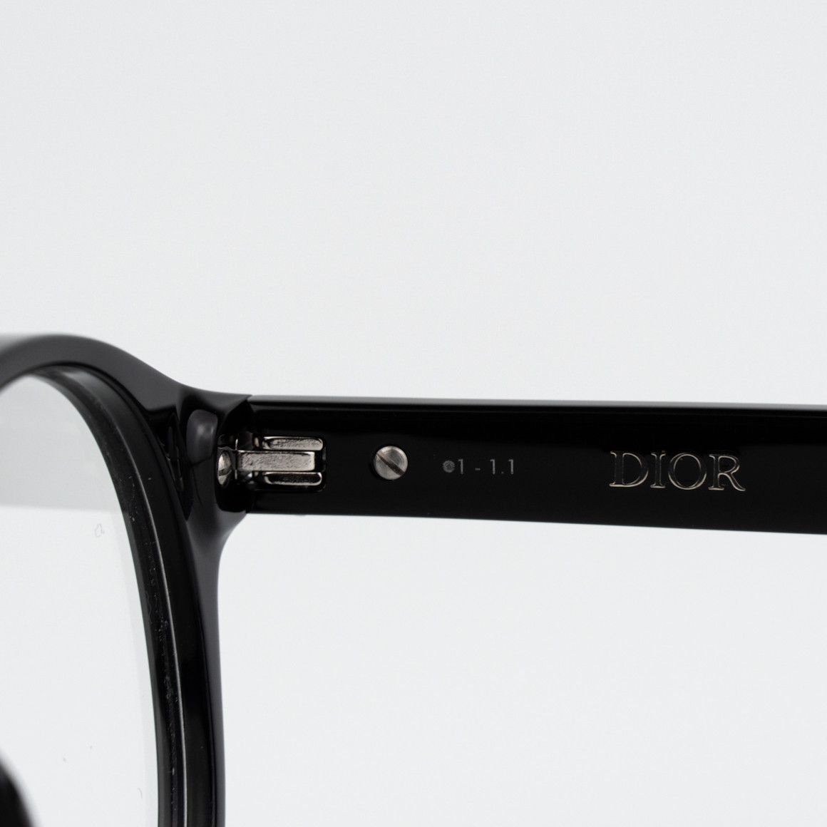 Dior NEW Dior DIORBLACKSUITO RI 1000 Unisex Round Eyeglasses Size ONE SIZE - 10 Thumbnail
