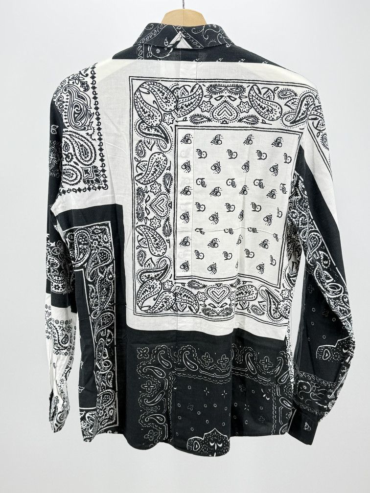 Maison Margiela SS12 Bandana Patchwork Shirt Size US S / EU 44-46 / 1 - 2 Thumbnail