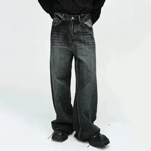 Jean × Vintage Y2k Baggy Denim Size US 32 / EU 48 - 2 Thumbnail