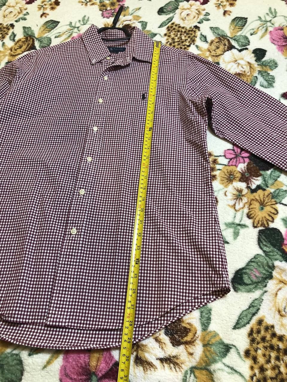 Polo Ralph Lauren Ralph Lauren Custom Fit button-down shirt in a and white Size US M / EU 48-50 / 2 - 5 Thumbnail