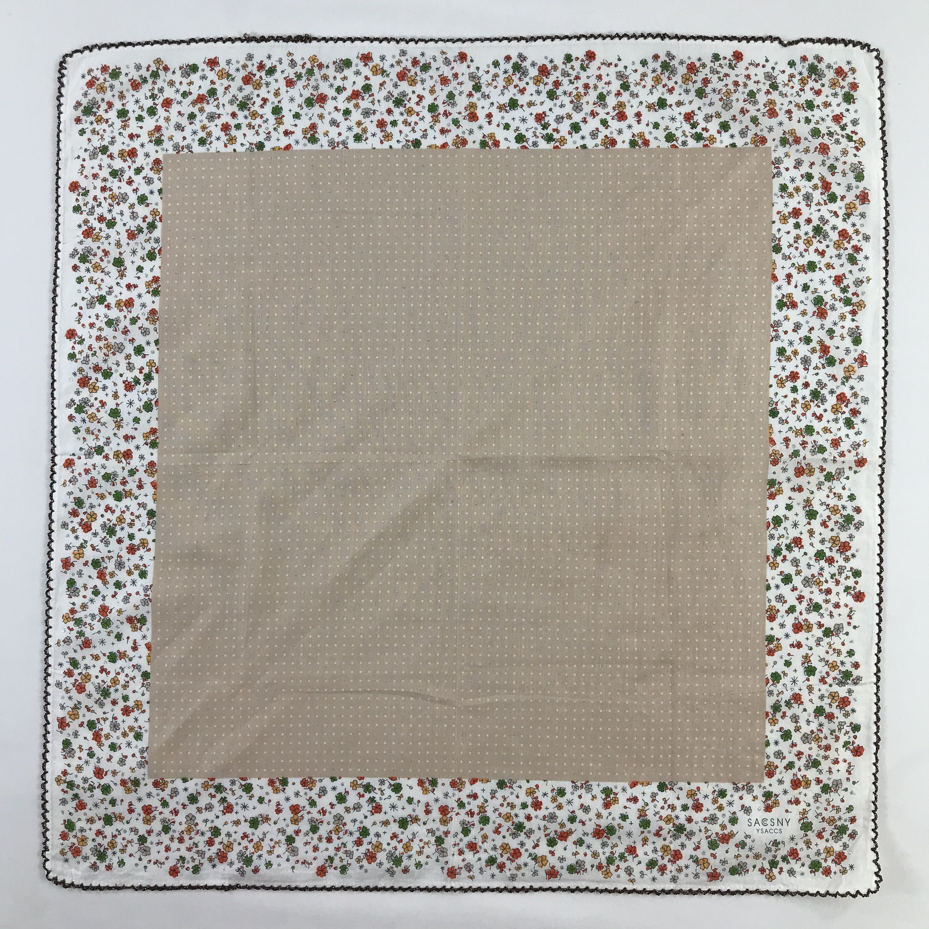 Vintage × Yohji Yamamoto Y'Saccs Bandana / Handkerchief / Neckerchief - S815 Size ONE SIZE - 1 Thumbnail