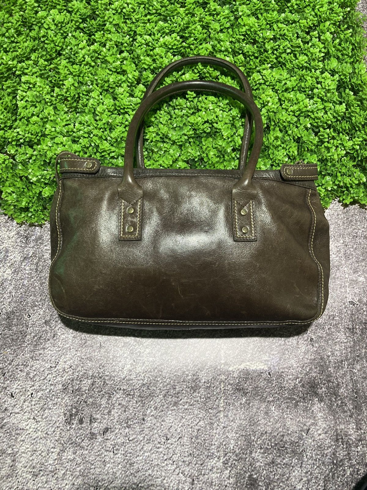 Mulberry Mulberry Roxanne Bag Chocolate Brown Darwin Leather Handbag Size ONE SIZE - 6 Thumbnail