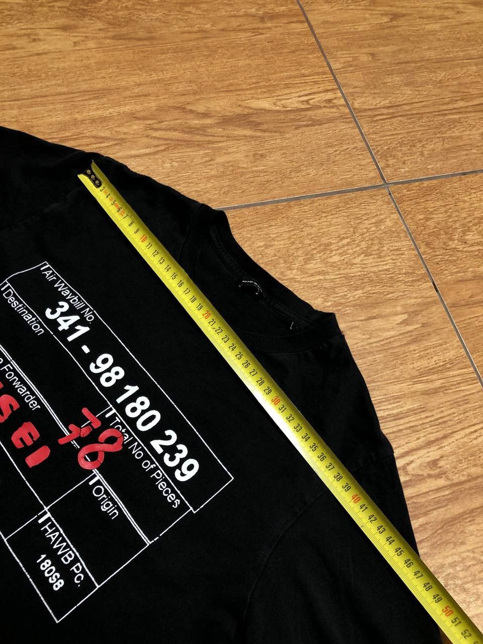 Diesel Vintage Diesel Industry Y2K Big Logo Black T-Shirt Size US S / EU 44-46 / 1 - 8 Thumbnail