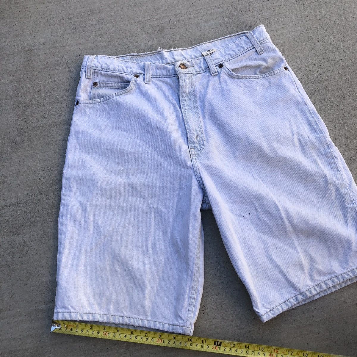 Levi's Vintage Levi’s 550 Denim Jort 34” Size US 34 / EU 50 - 7 Thumbnail