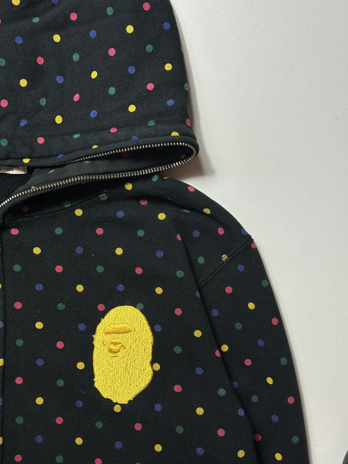 Bape Vintage Bape Polkadot Full Zip Hoodie Size US L / EU 52-54 / 3 - 2 Thumbnail
