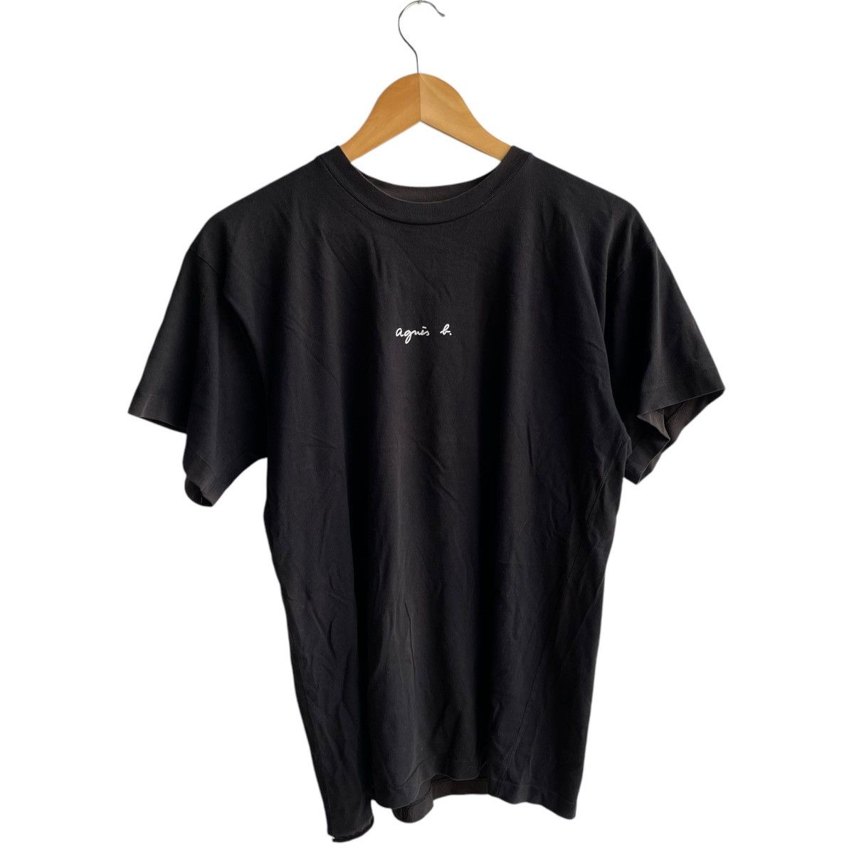 Vintage × agnes b. 🇫🇷 Vintage Agnes B. small logo black Tee-shirt Size US S / EU 44-46 / 1 - 3 Thumbnail