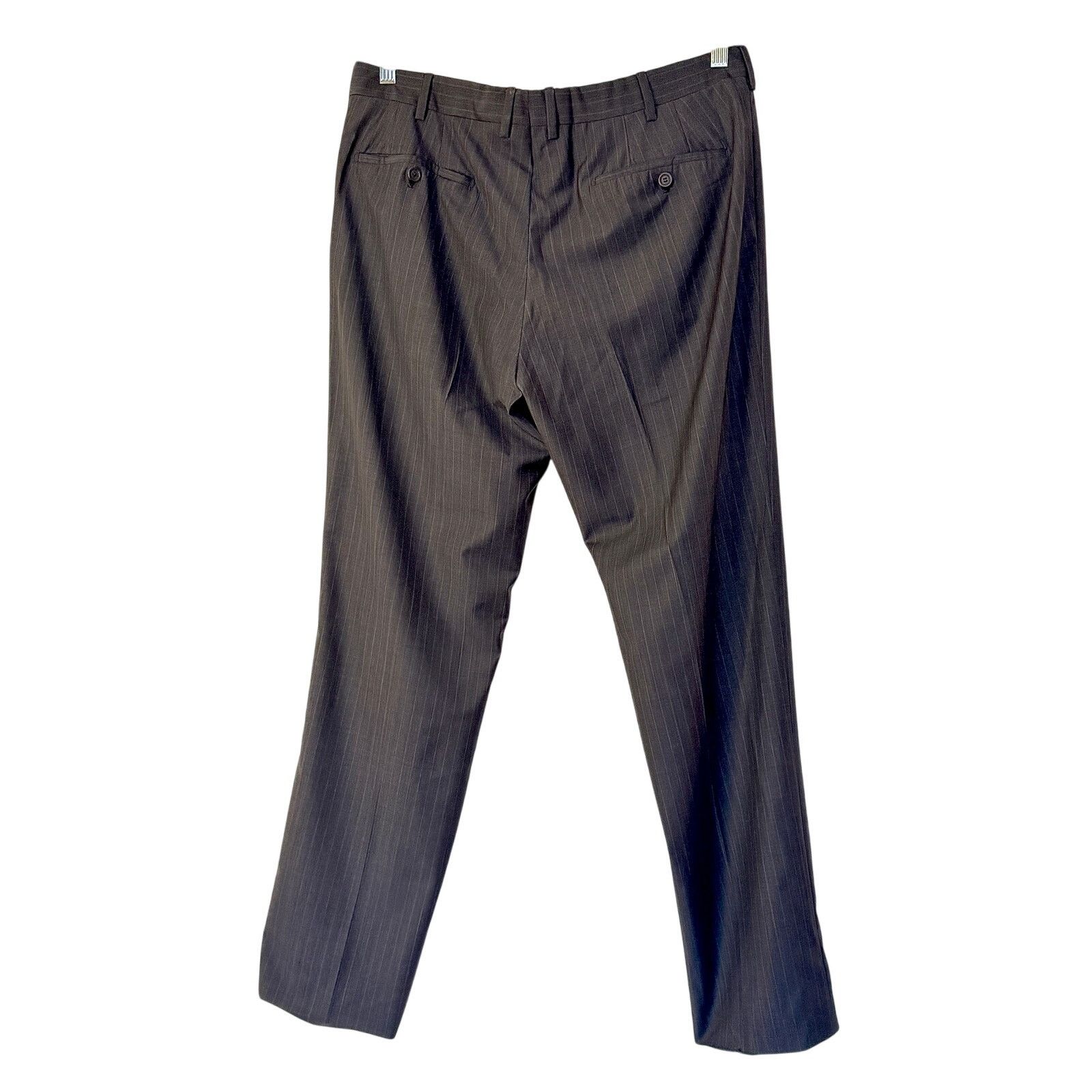Prada Prada Men’s Wool Striped Dress Pants Size US 36 / EU 52 - 2 Thumbnail