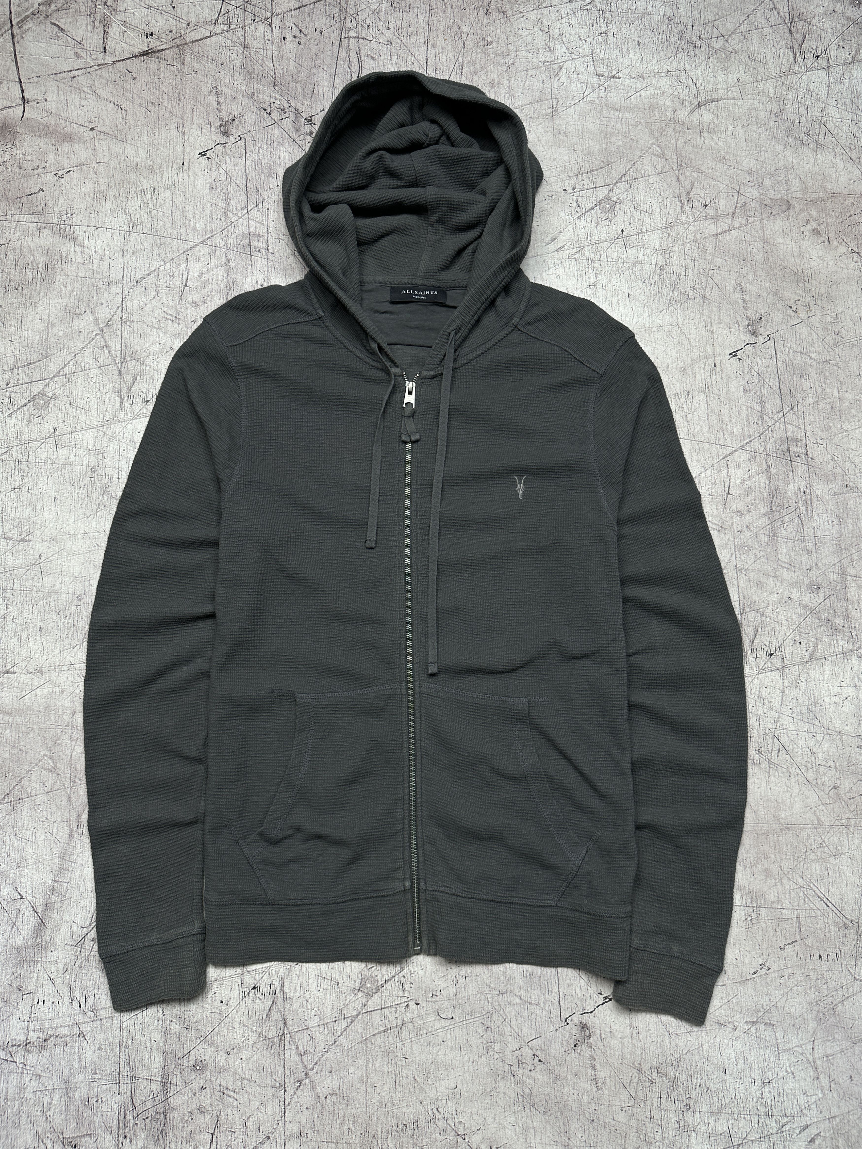 Allsaints Allsaints Mens Clash Zip Hoodie Size US M / EU 48-50 / 2 - 1 Thumbnail