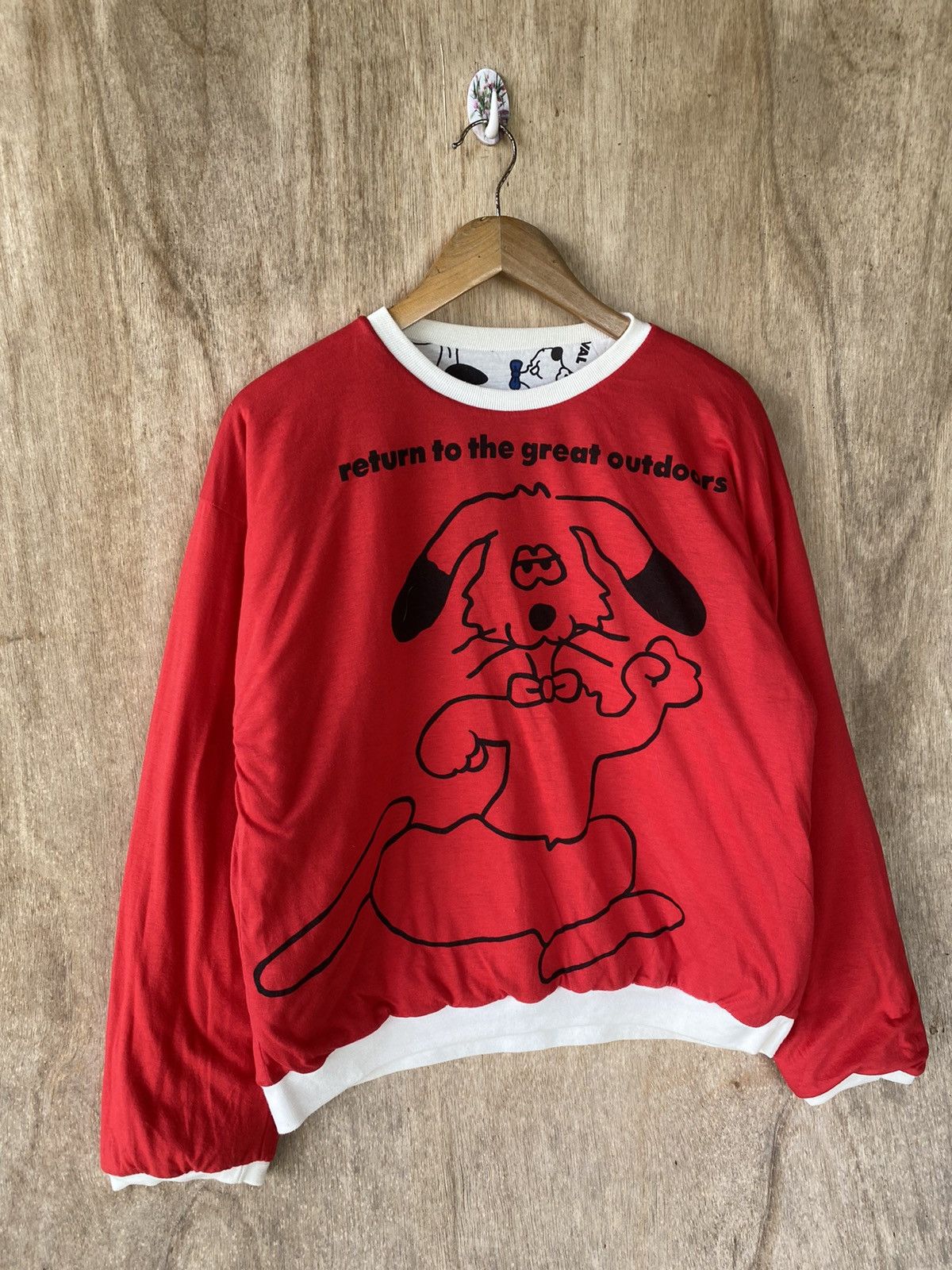 Japanese Brand × Vintage 👘SALE👘VINTAGE STYLE REVERSIBLE SWEATSHIRT Size US L / EU 52-54 / 3 - 5 Thumbnail