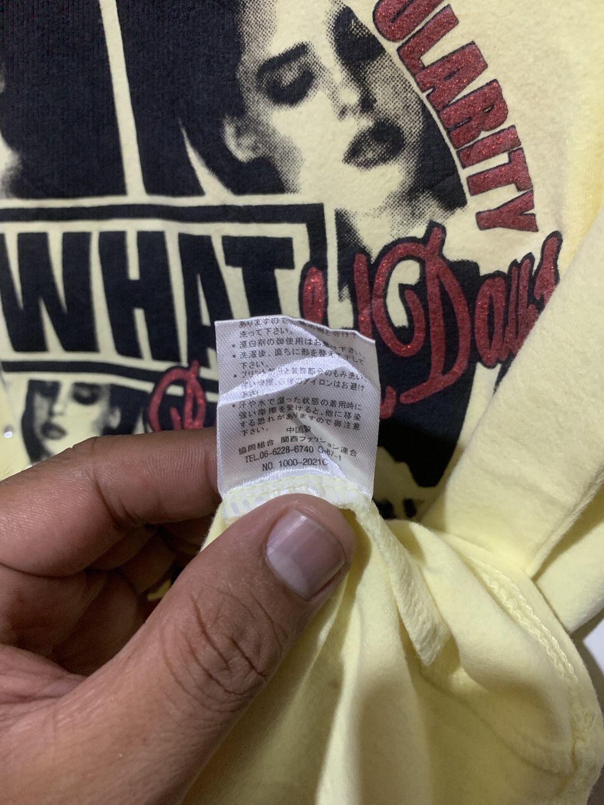 Hysteric Glamour × Undercover Japanese Vianty ‘Hysteric Glamour SP5DER Style’ Sex Girl Tee Size US M / EU 48-50 / 2 - 9 Thumbnail