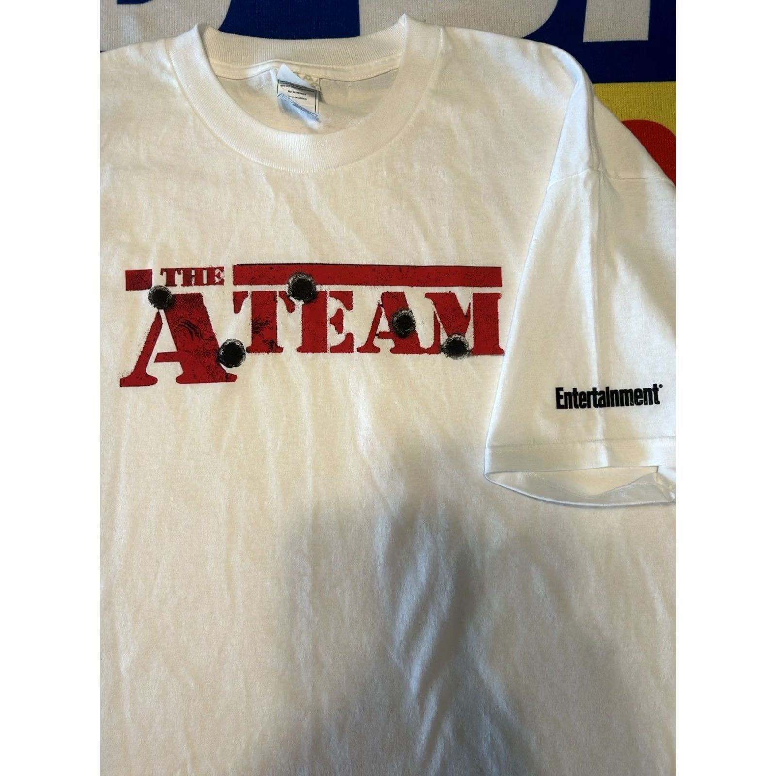 Logo 7 THE A TEAM Movie Promo VTG T Shirt Men's XL y2k Action ENTERTAINMENT MR T logo Size US XL / EU 56 / 4 - 5 Thumbnail