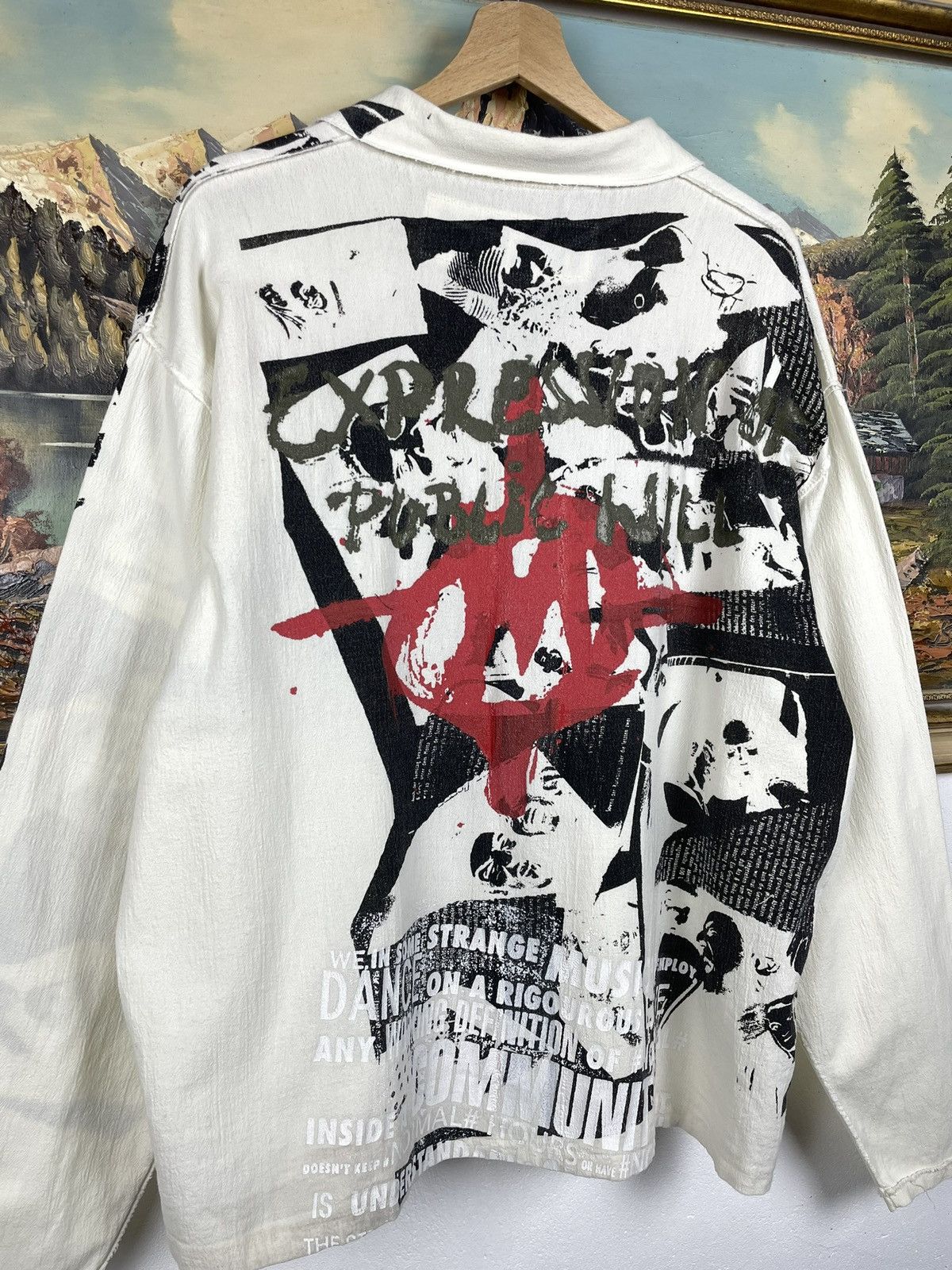 Affliction Affliction Avant Garde Y2k Vintage Shirt Cyber Opium Swag Size US XL / EU 56 / 4 - 11 Thumbnail