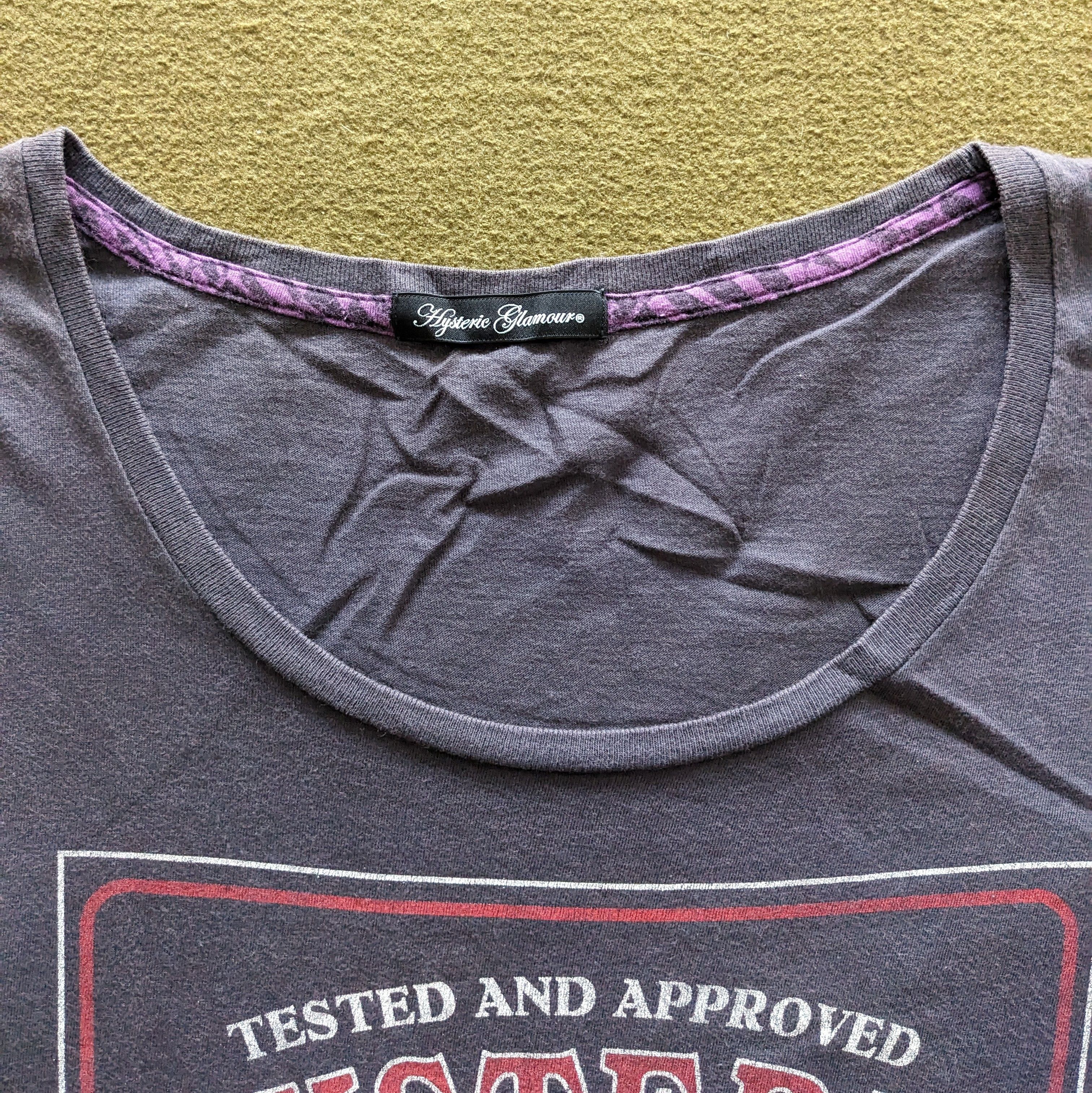 Hysteric Glamour Vintage HYSTERIC GLAMOUR Japanese Brand Long T-shirt Size US XS / EU 42 / 0 - 5 Thumbnail