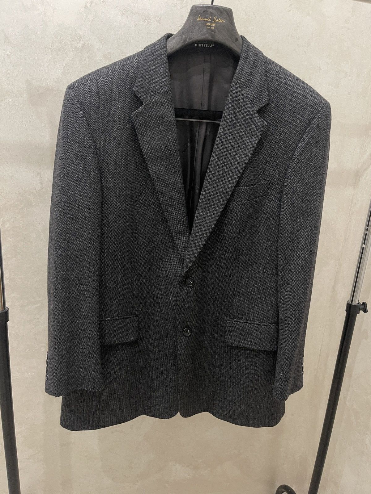 Piattelli Piattelli wool blazer vintage sport coat/classic jacket Size 48R - 2 Thumbnail