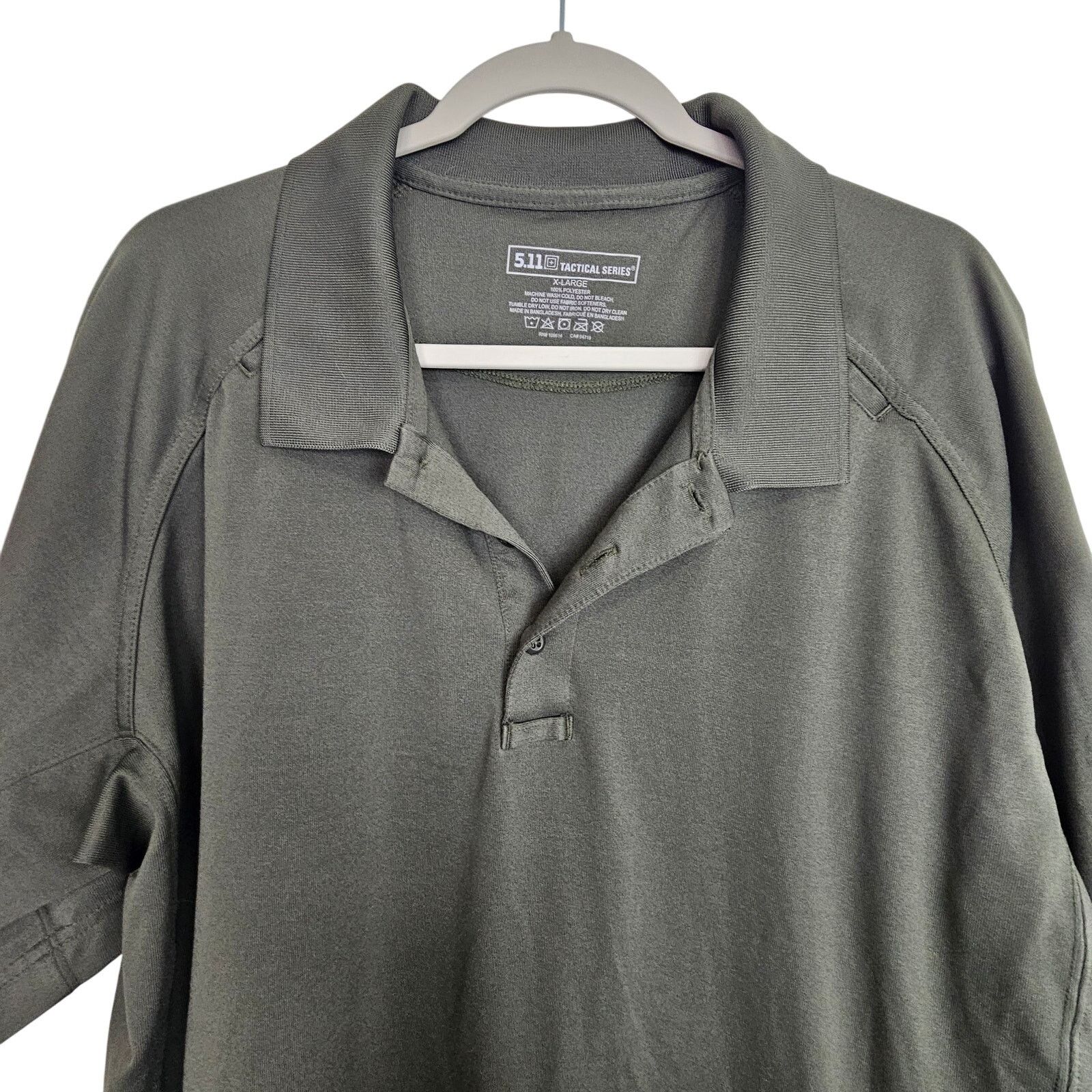5.11 5.11 Tactical Mens Polo Shirt XL Stretch Wicking Minimalist Size US XL / EU 56 / 4 - 2 Thumbnail