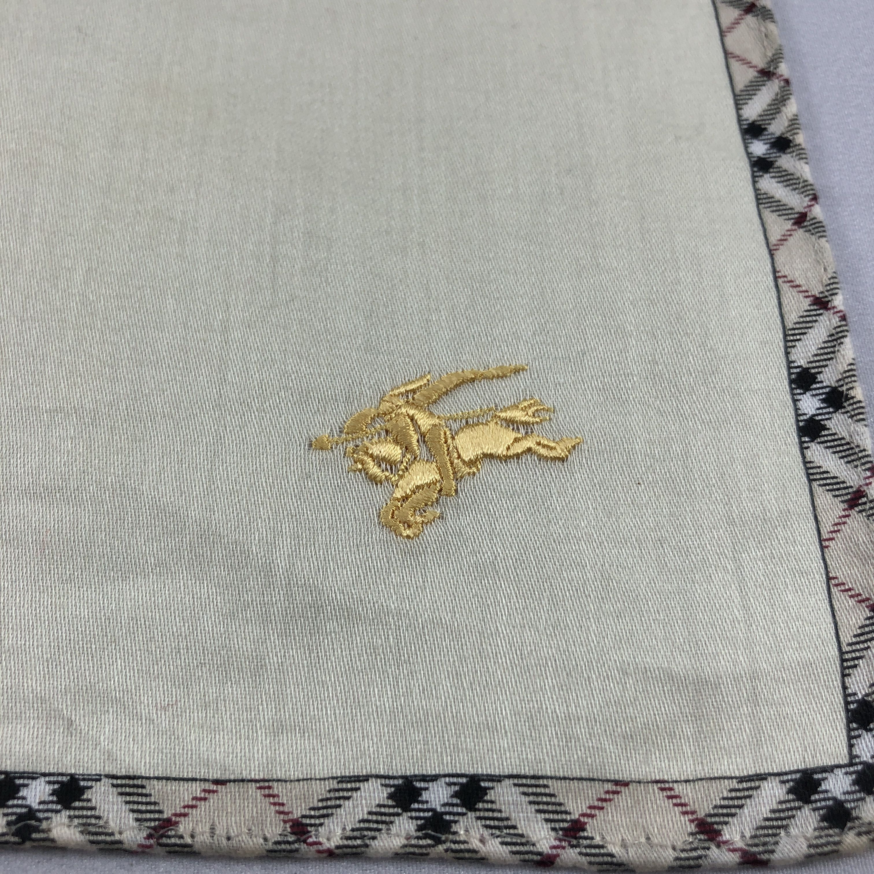 Burberry Burberry Handkerchief Neckerchief Bandana H3101 Size ONE SIZE - 3 Thumbnail
