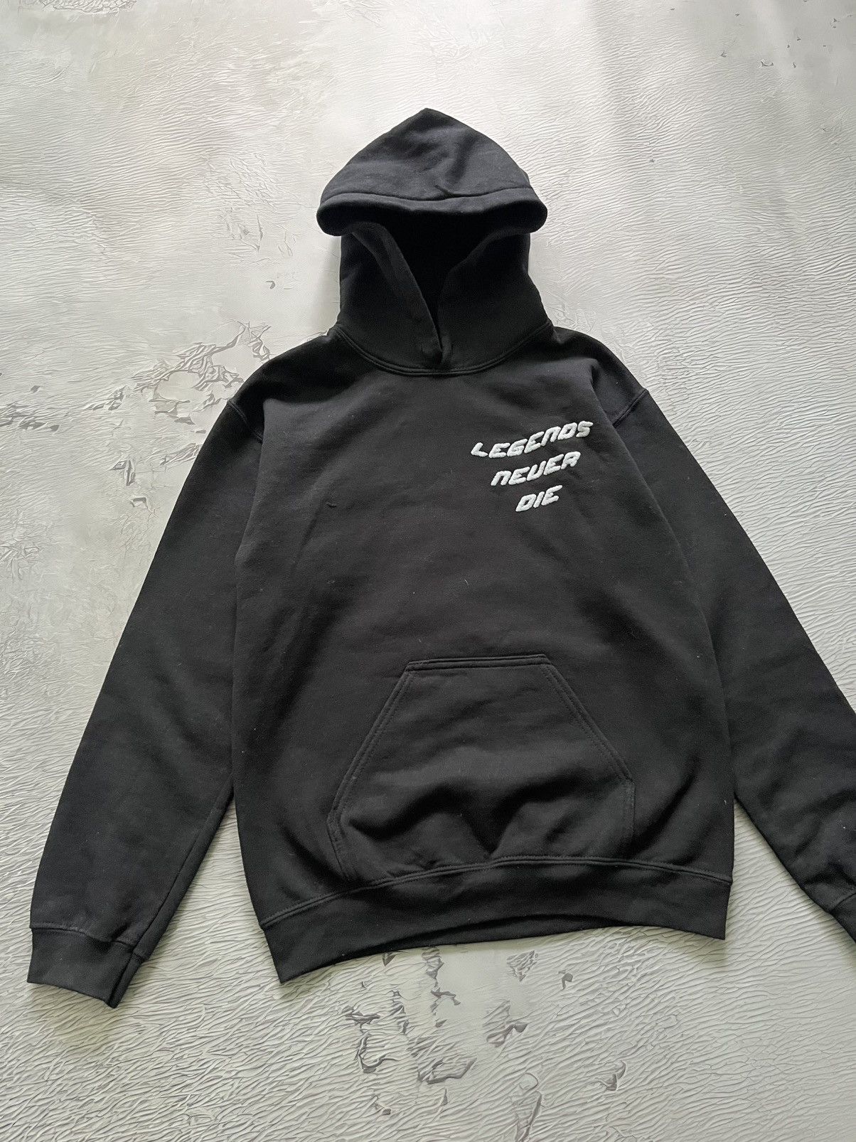 Rap Tees ☘️ Juice WRLD Legends Never Die Rap Hoodie Streetwear Black Size US S / EU 44-46 / 1 - 5 Thumbnail