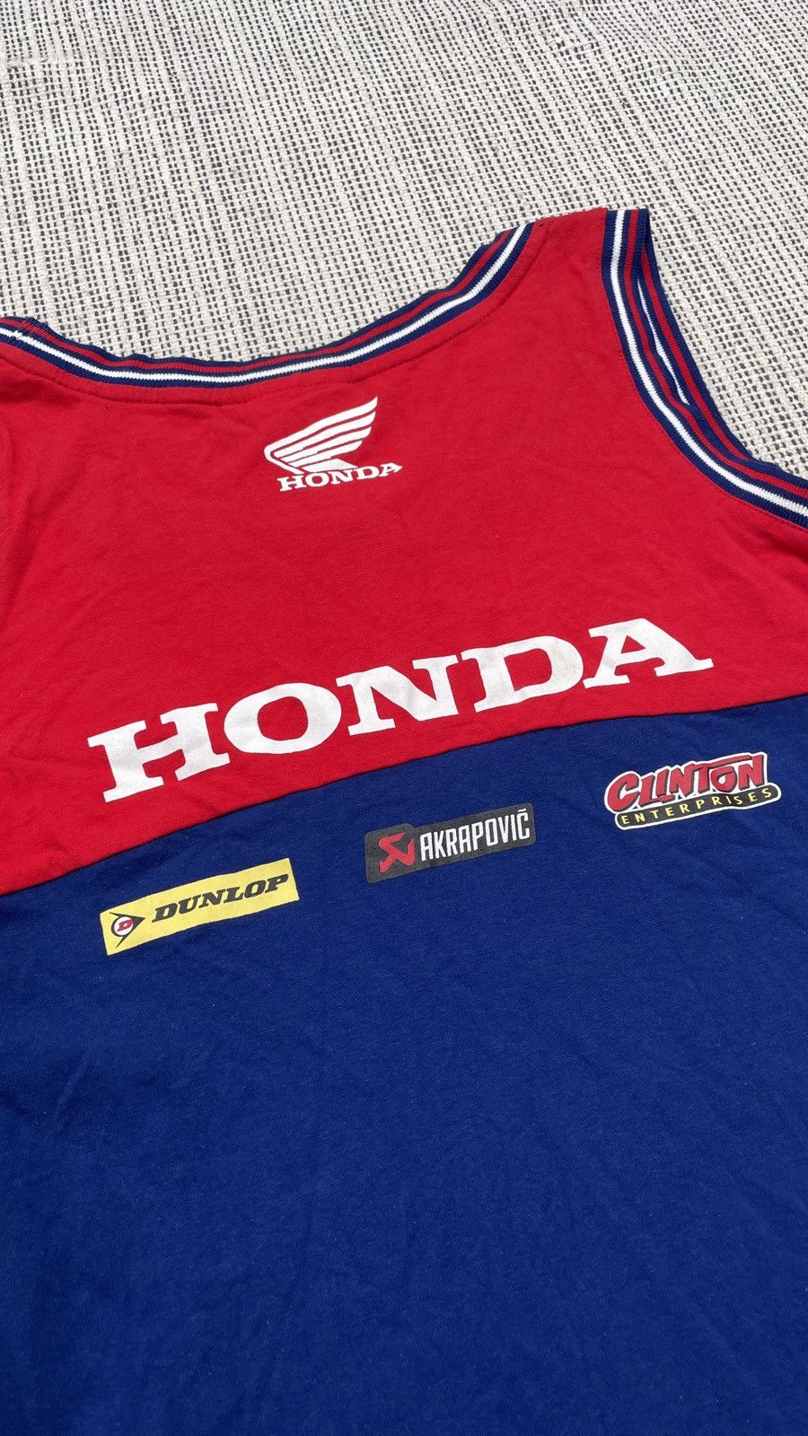 Honda Honda Racing Vintage y2k Lots Sponsor Racing Style T-shirt Size US L / EU 52-54 / 3 - 3 Thumbnail