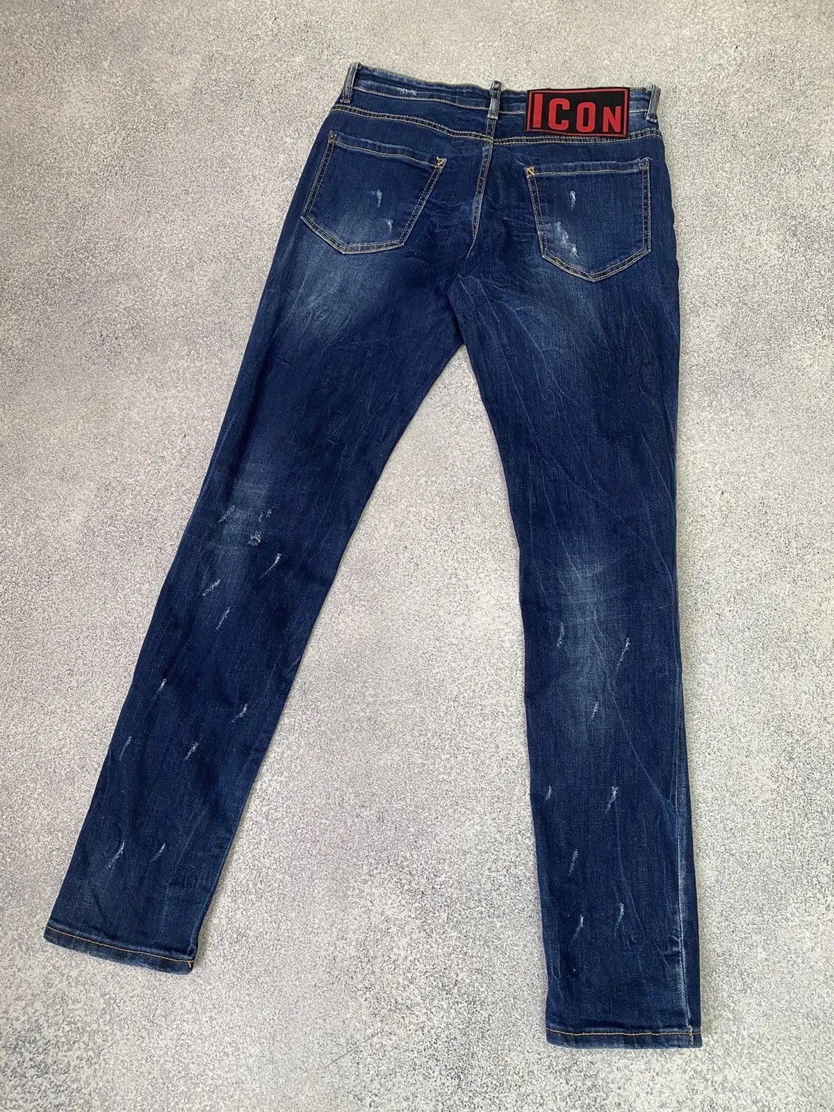 Designer × Dsquared2 × Vintage Vintage Dsquared2 Denim Blue Luxury Jeans Size US 31 - 1 Thumbnail