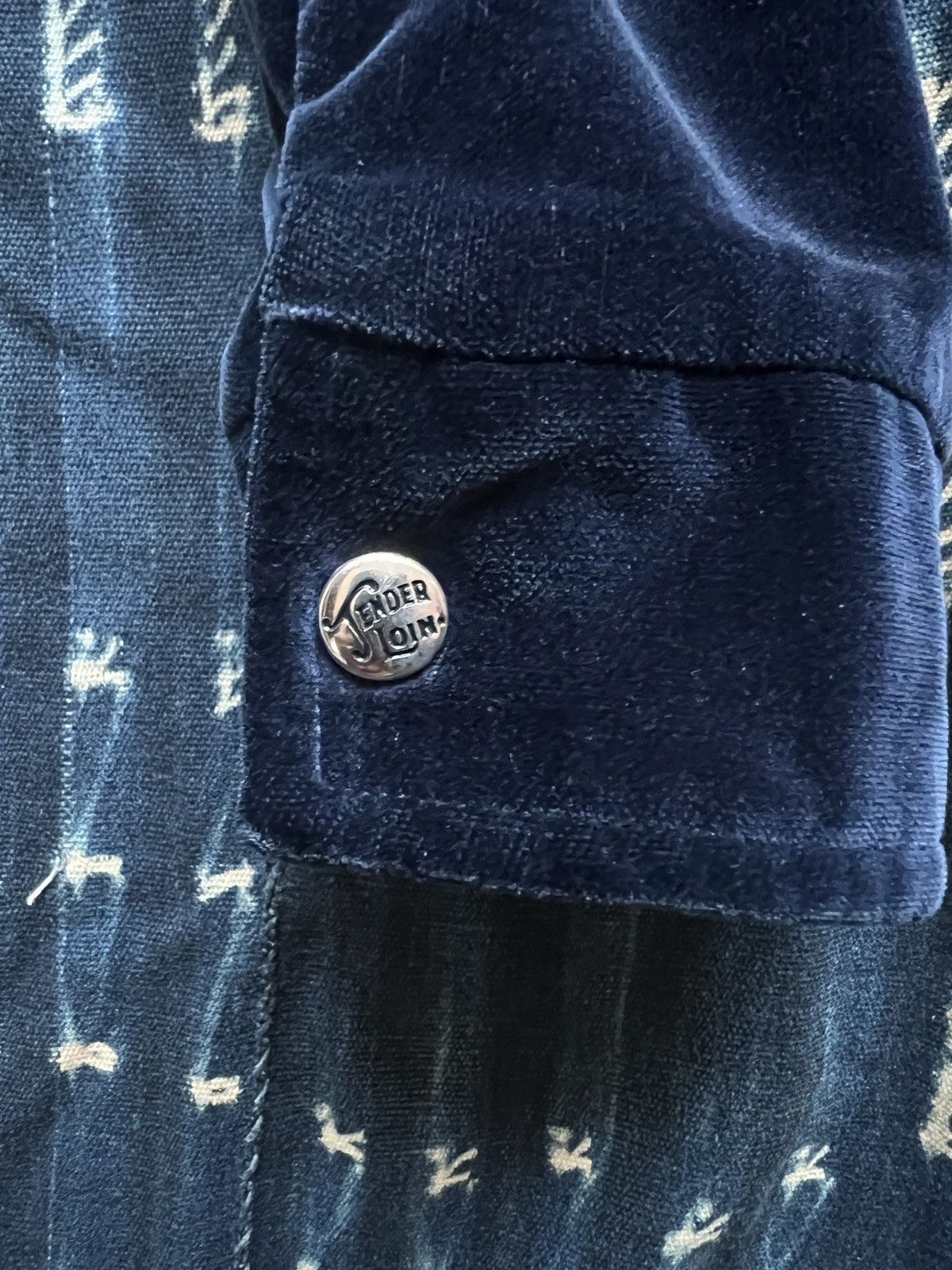 Tenderloin Tenderloin Velvet Souvenir Jacket ERD Chromehearts Size US S / EU 44-46 / 1 - 8 Thumbnail