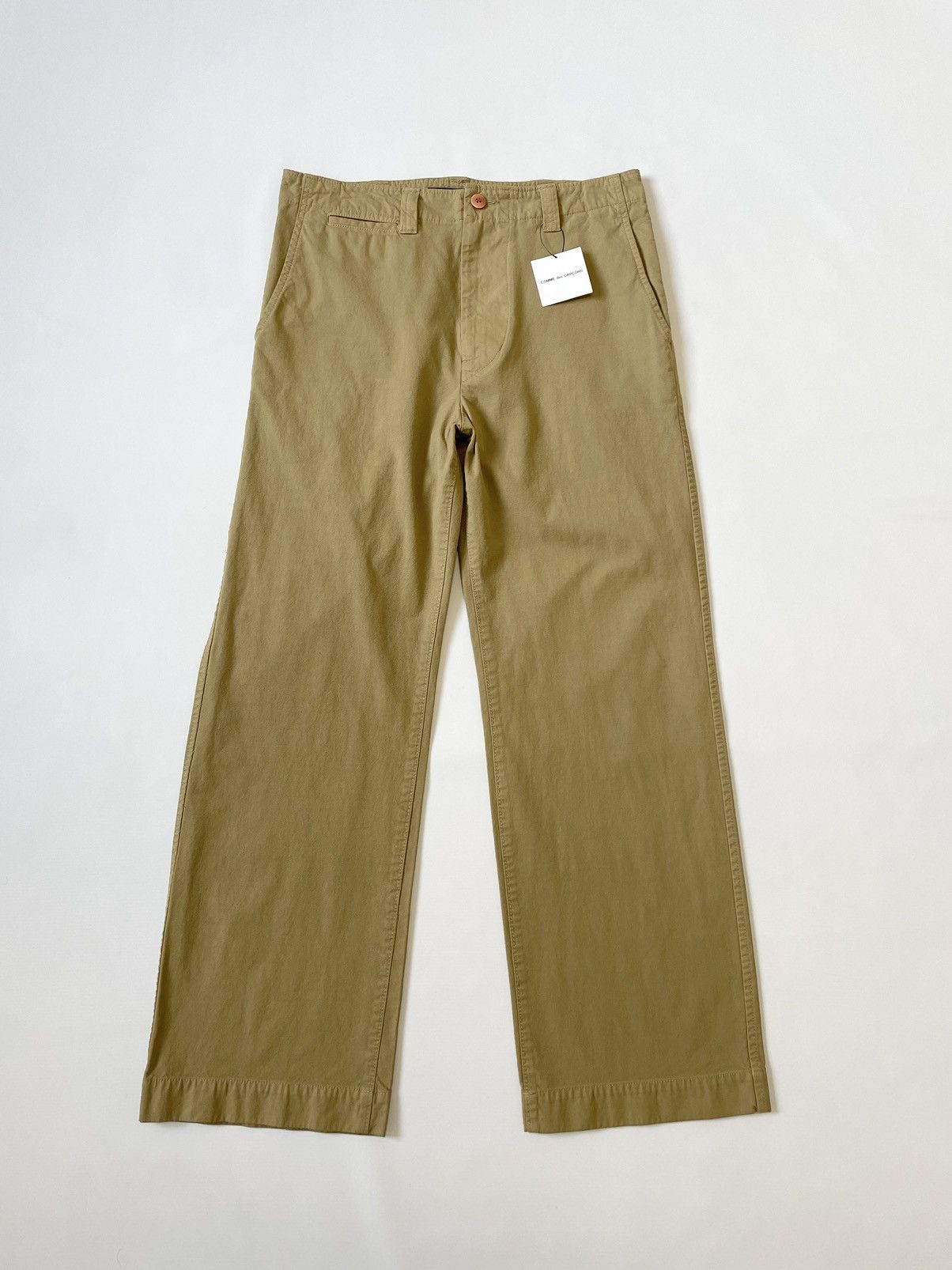 Comme des Garcons A/W 17 ‘Pilled Twill’ Tan Utility Trousers Size US 32 / EU 48 - 13 Thumbnail