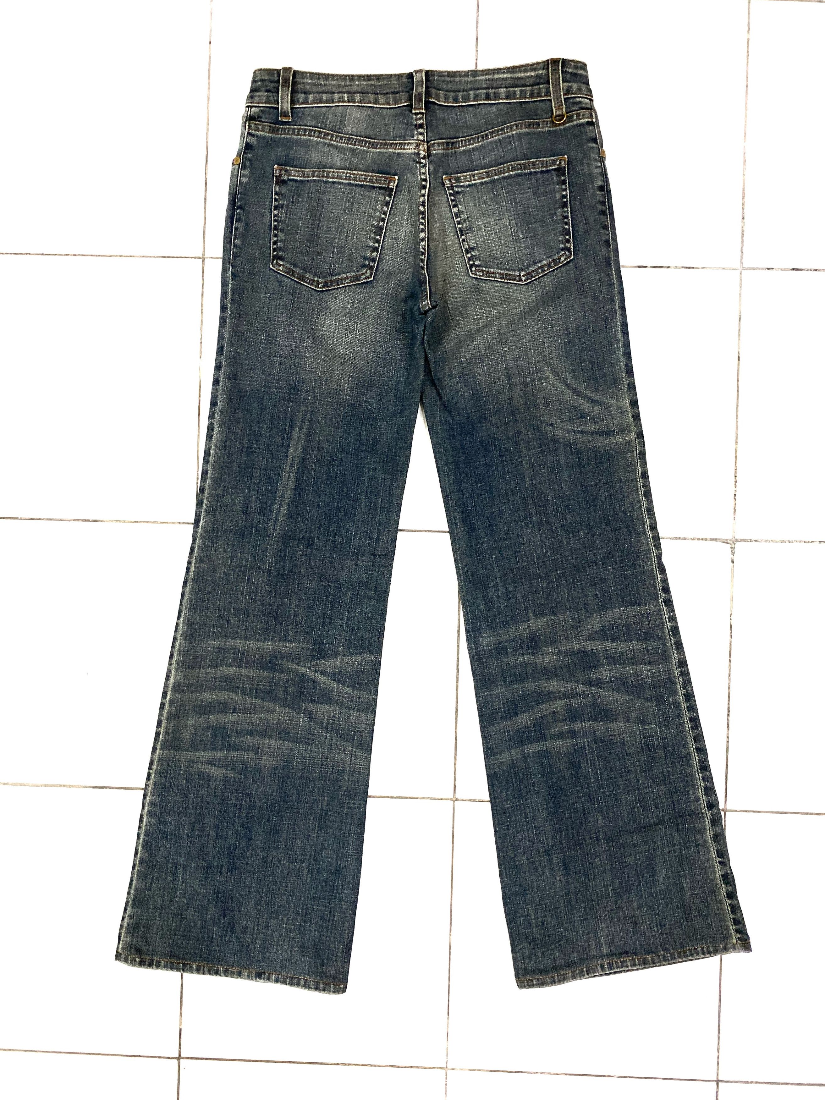 Gucci Authentic Vintage Gucci Flare Bootcut Denim Size 30" / US 8 / IT 44 - 7 Thumbnail