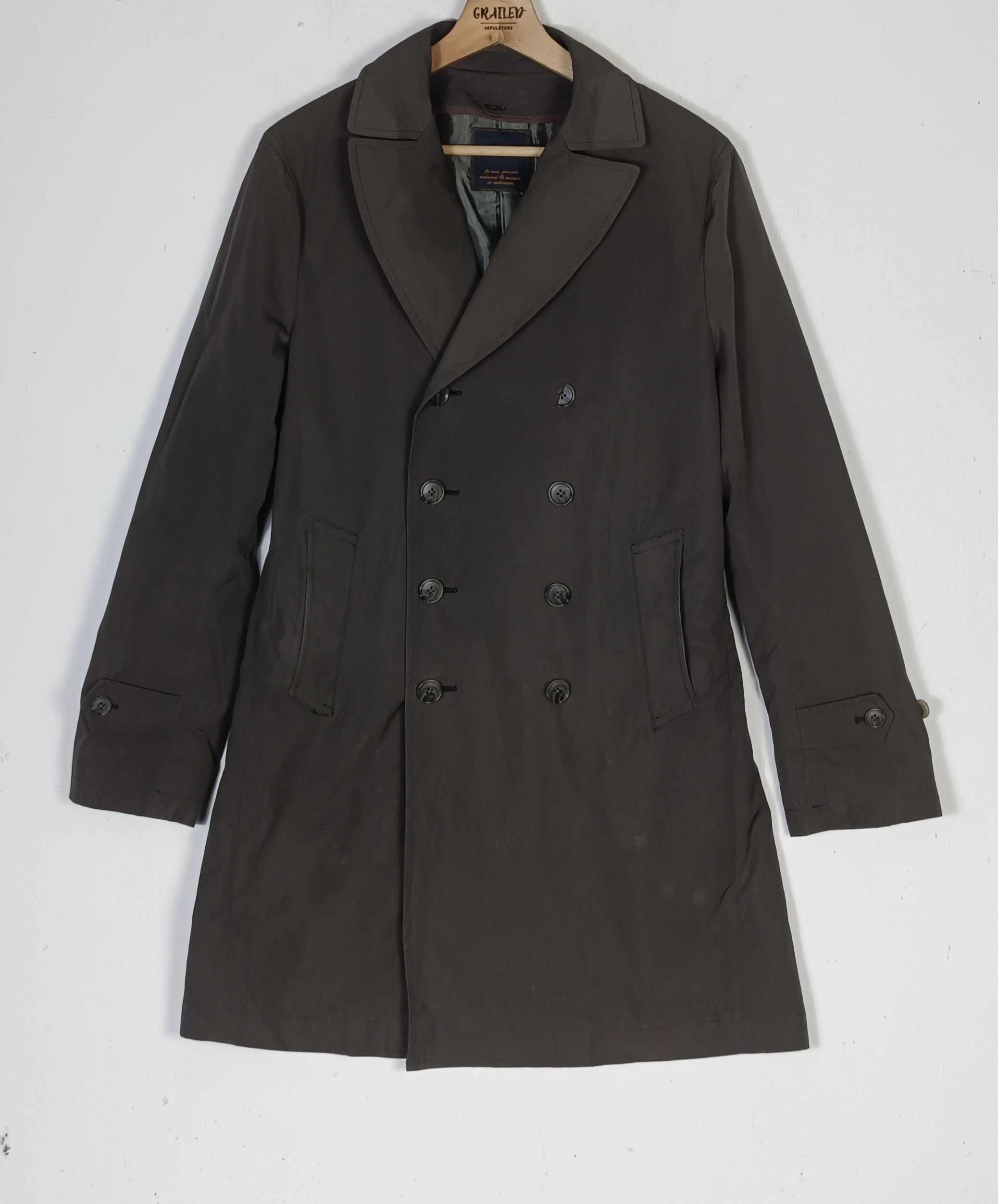 NOLLEY'S Vintage Nolley's Trench Coat Double breasted Size US M / EU 48-50 / 2 - 1 Thumbnail