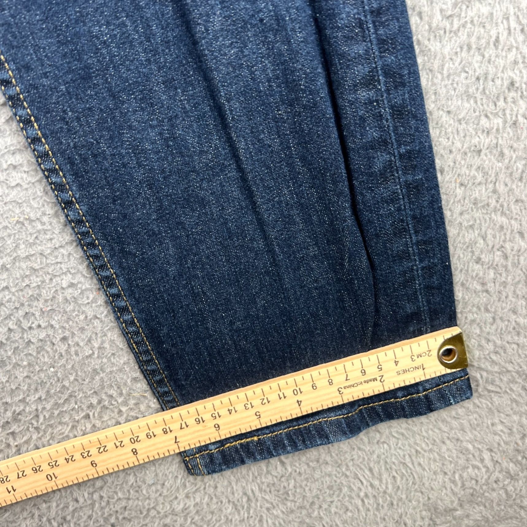 Levi's Levi's Jeans 513 Slim Straight 30x30 Mens Blue Wash Denim 5-Pocket Design Vintage No Size US 30 / EU 46 - 2 Thumbnail