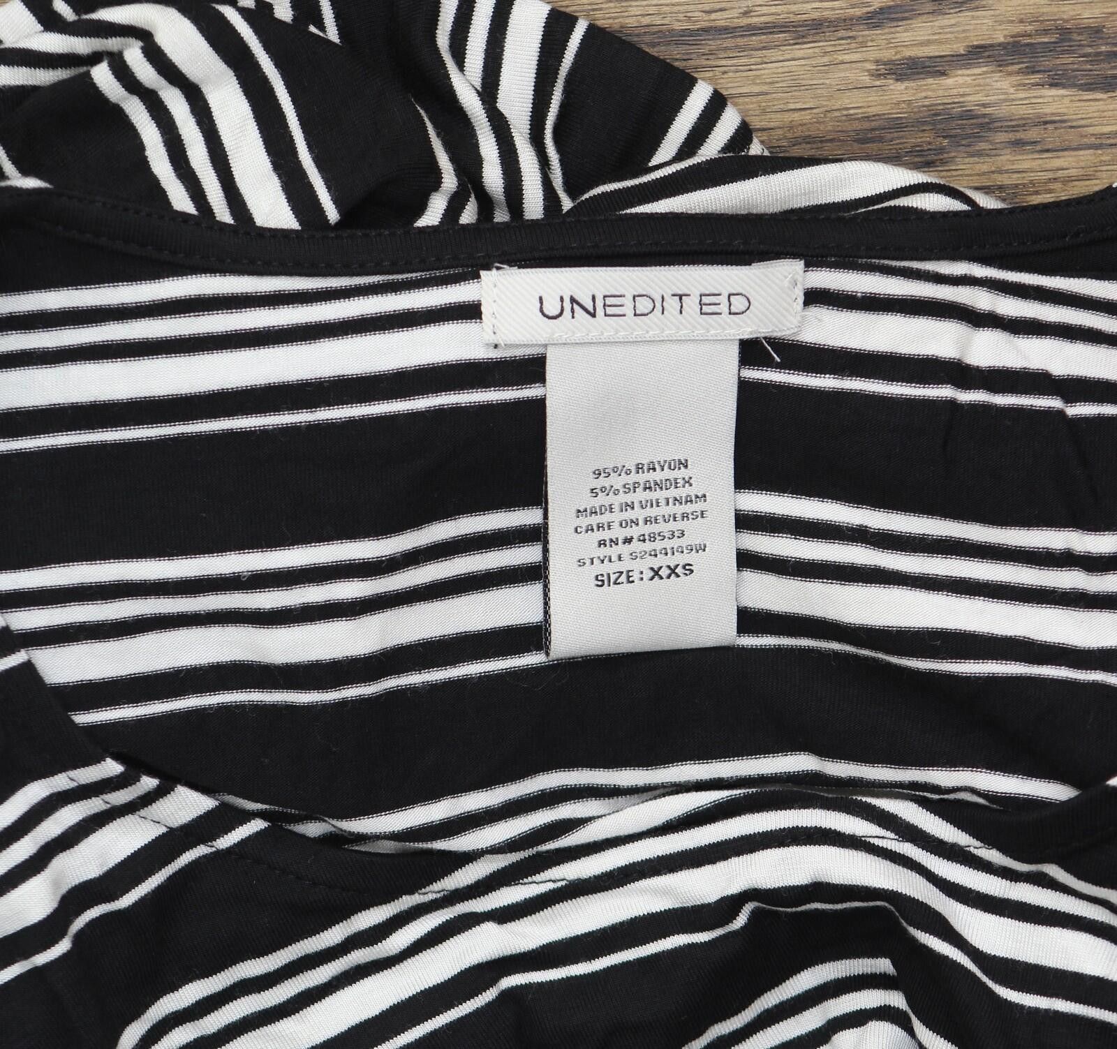 Other Nwt Unedited By Teeze Me A-line Dress Black / White Xxs Size XXS / US 00 / IT 34 - 3 Thumbnail