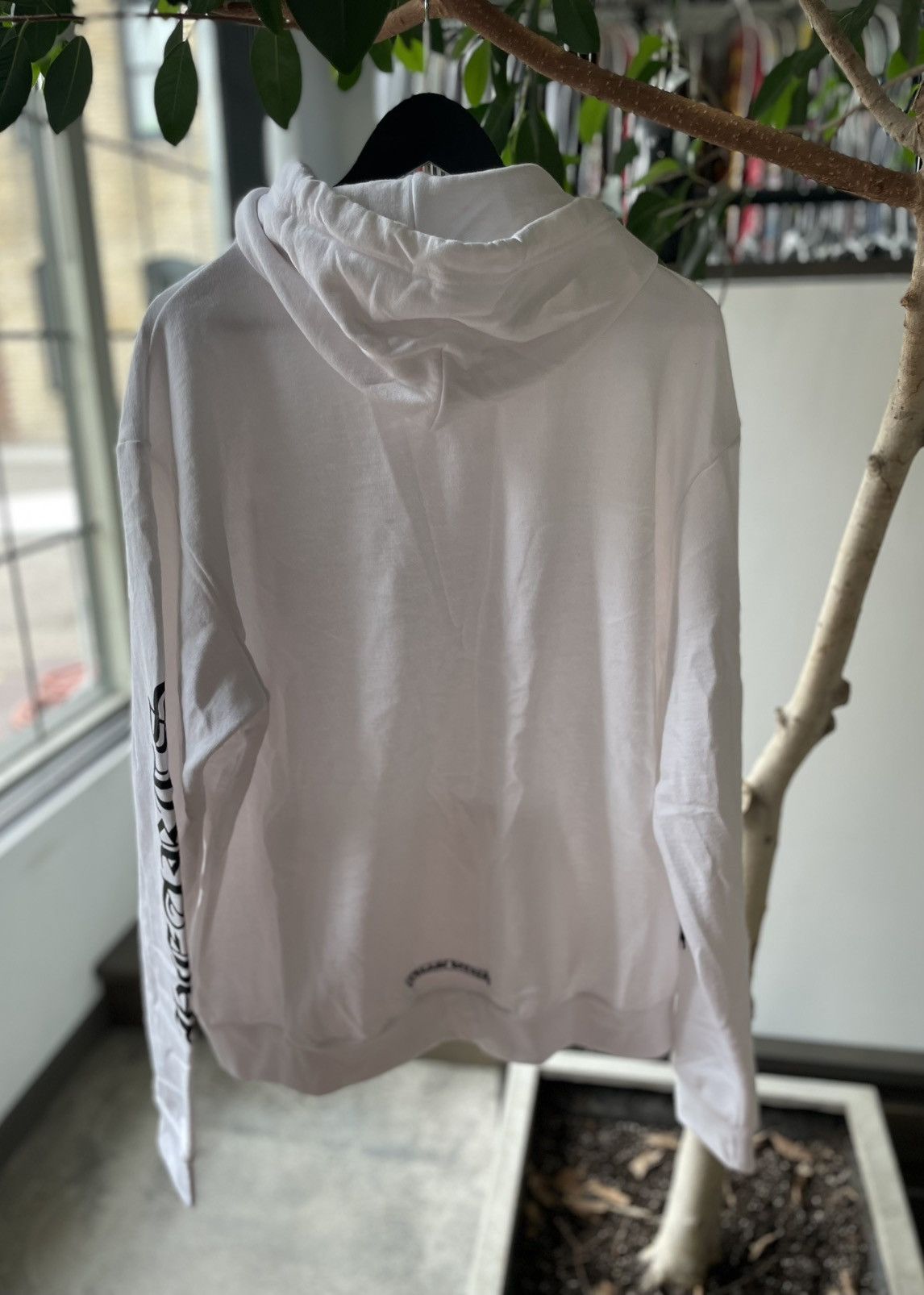 Chrome Hearts Chrome Hearts Vertical Script Graphic Print Hoodie Size US L / EU 52-54 / 3 - 2 Thumbnail