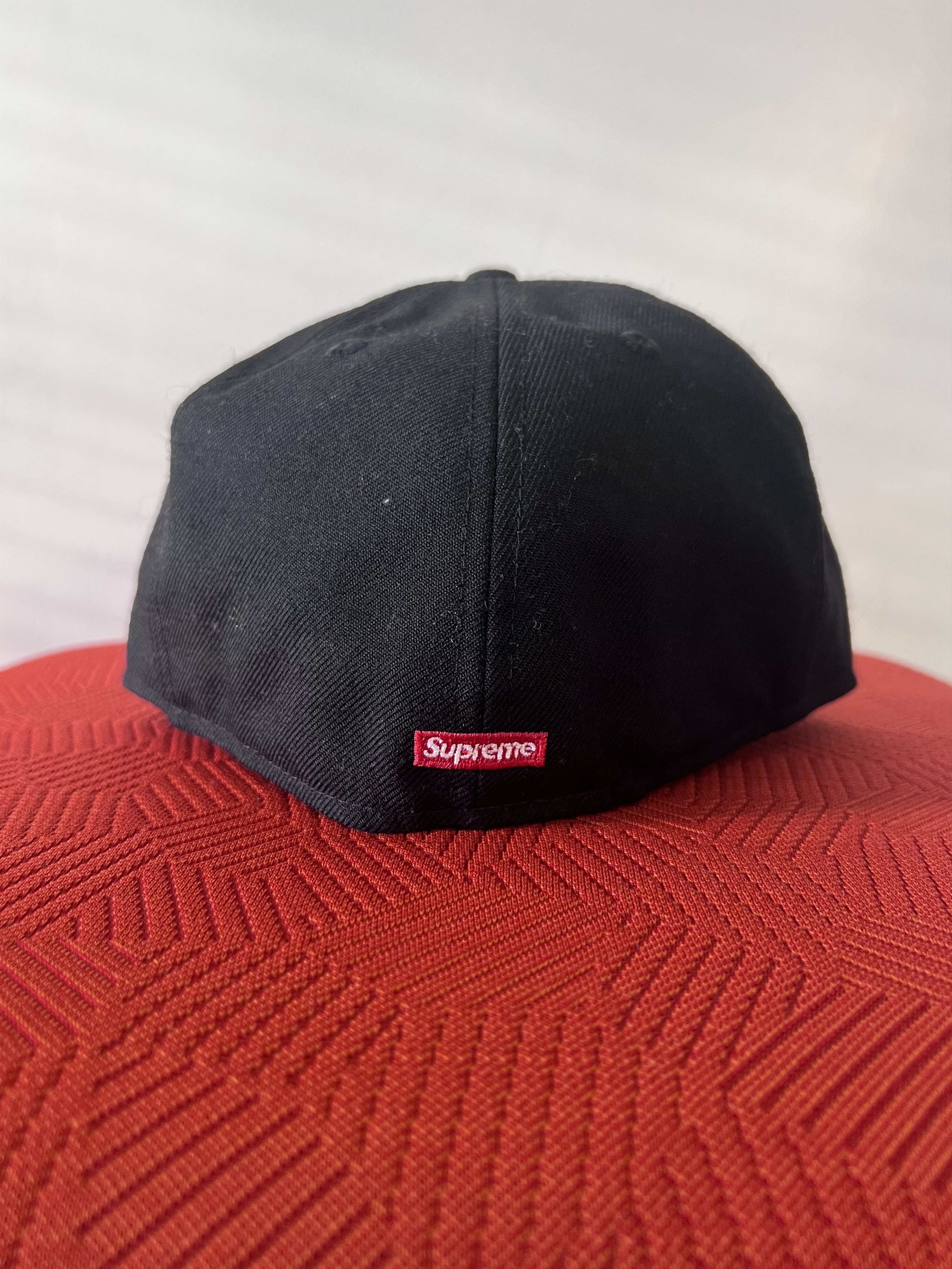 Supreme Supreme Triple S New Era Black Hat from 2008 in 7 1/8 Size ONE SIZE - 3 Thumbnail