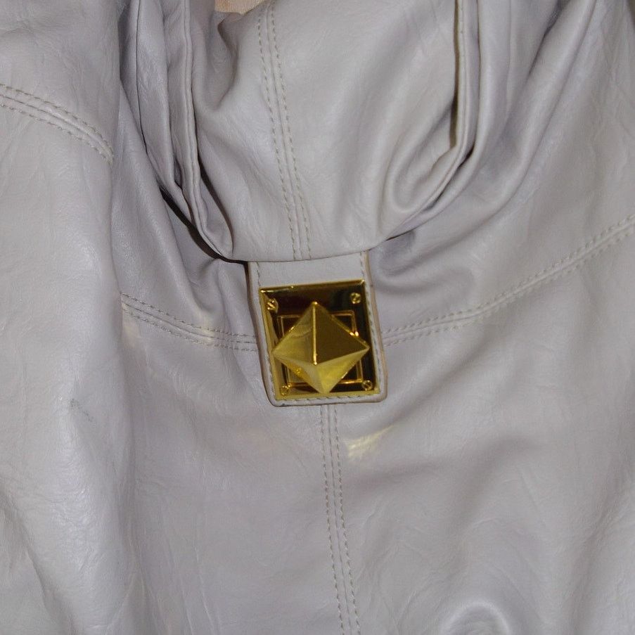 Other Mark by Avon Vintage Y2K Boho Beige Faux Leather Bag Size ONE SIZE - 6 Thumbnail