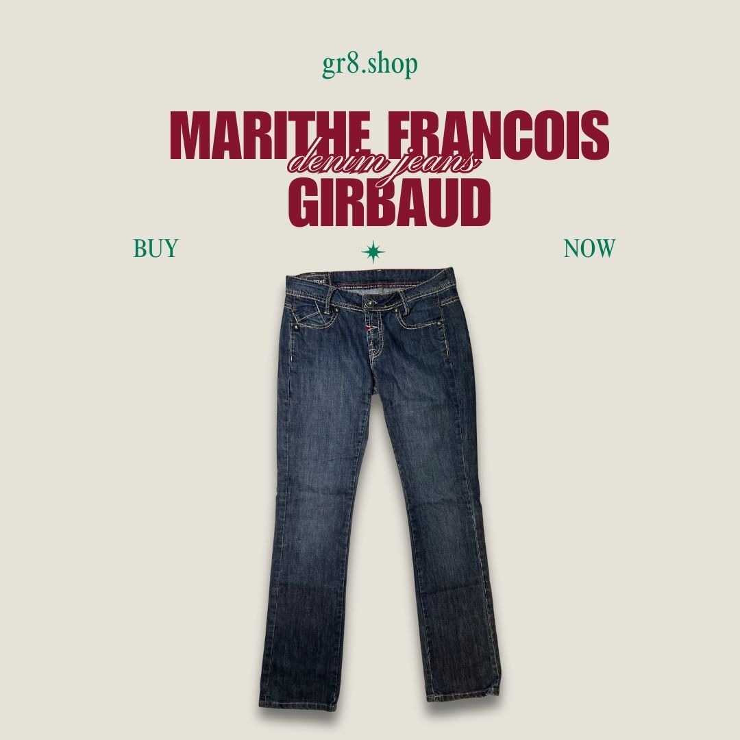 Marithe + Francois Girbaud Marithe Francois Girbaud Denim Jeans Womens Size 28 Straight Size 28" / US 6 / IT 42 - 1 Thumbnail