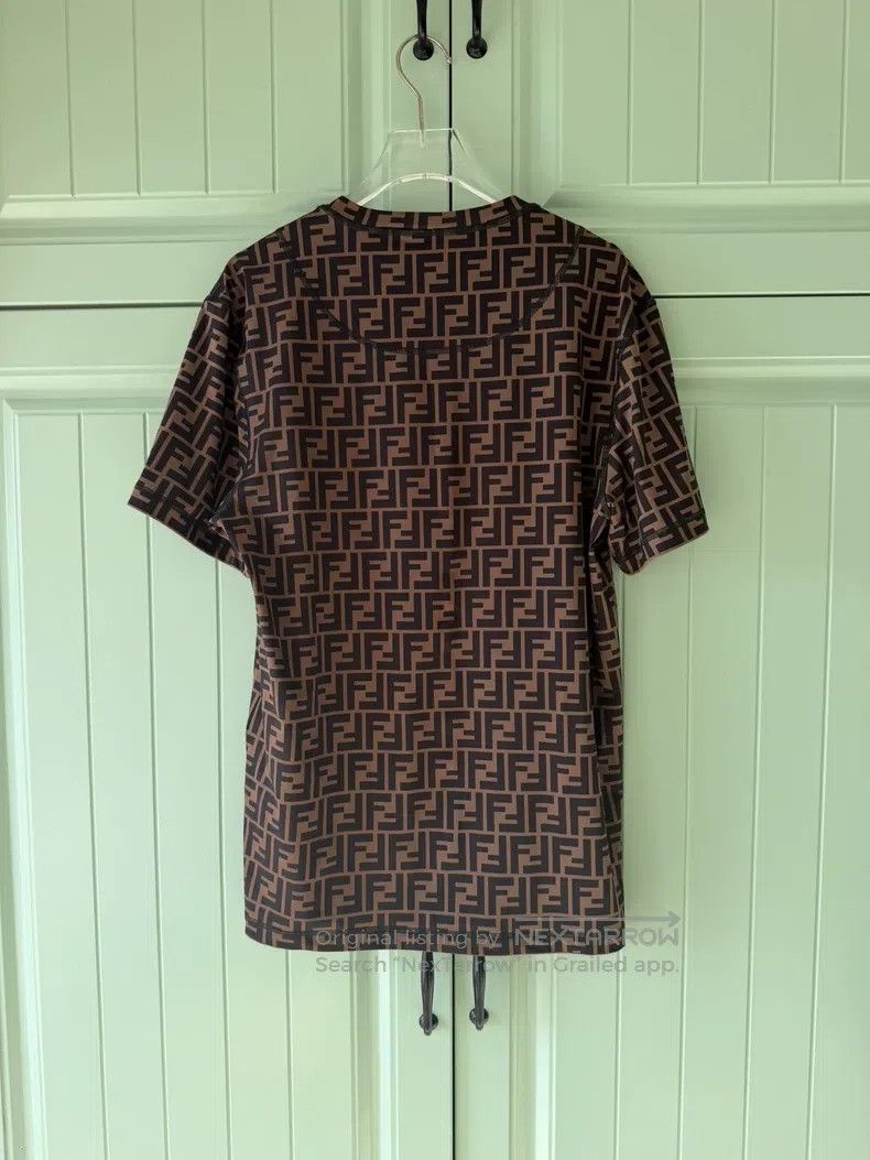 Fendi Fendi Classic Logo Printed Short-sleeve T-shirt - 96% Cott Size US S / EU 44-46 / 1 - 2 Thumbnail