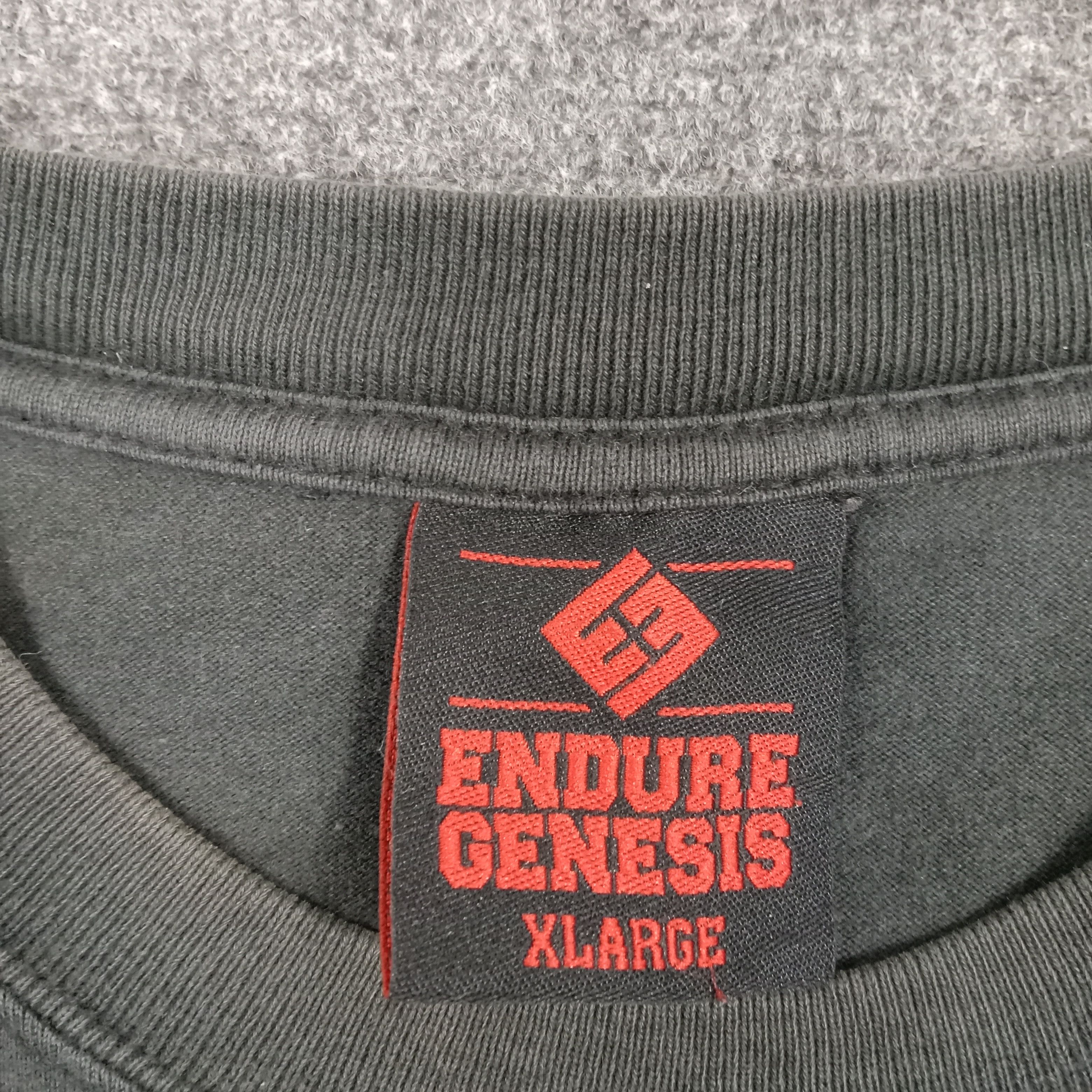 Vintage Endure Genesis American Graffiti Art Y2K Tshirt Size US XL / EU 56 / 4 - 6 Thumbnail