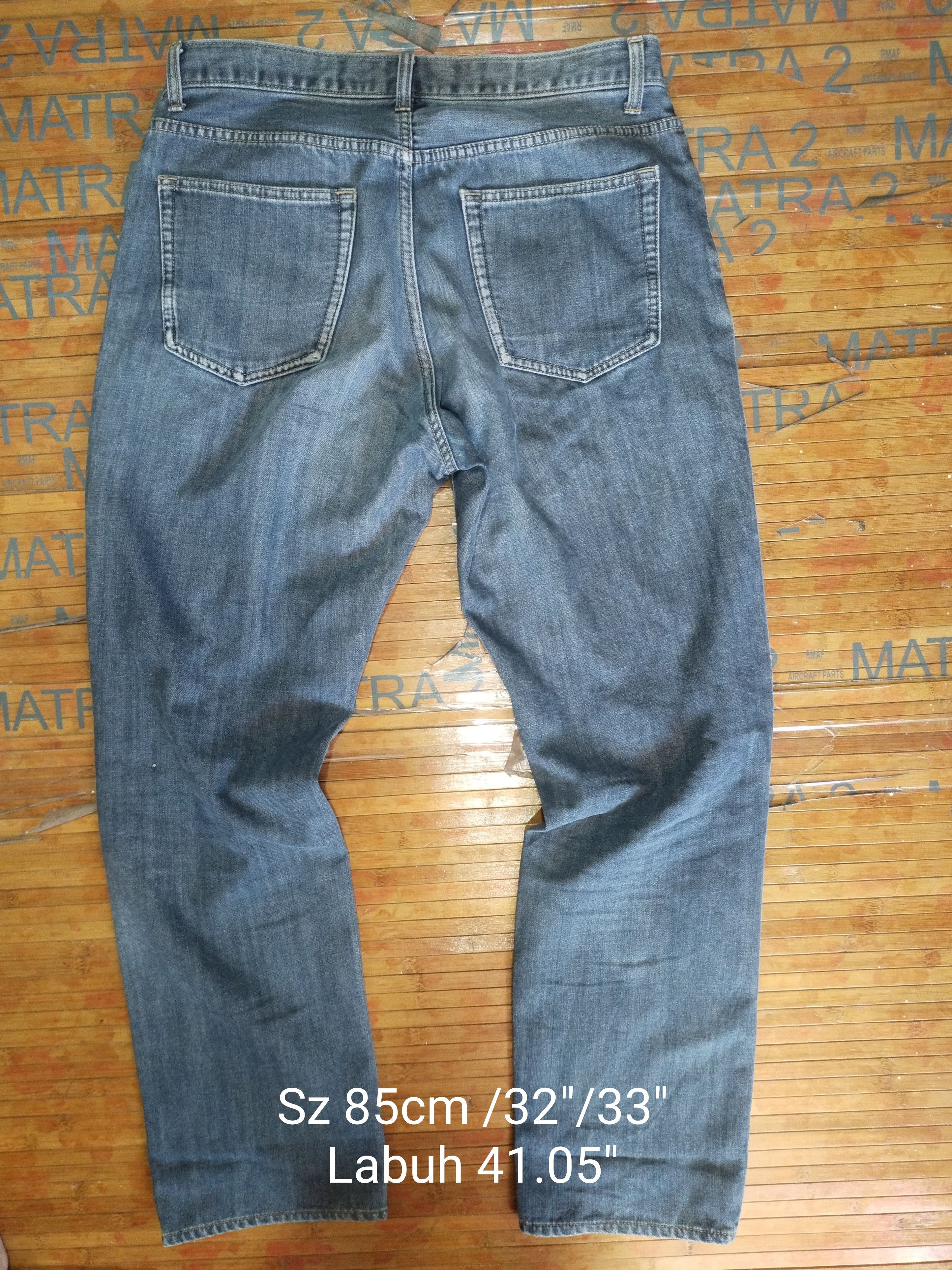 Vintage Jeans Topvelu Sz 85CM / 33" Size US 33 - 1 Thumbnail